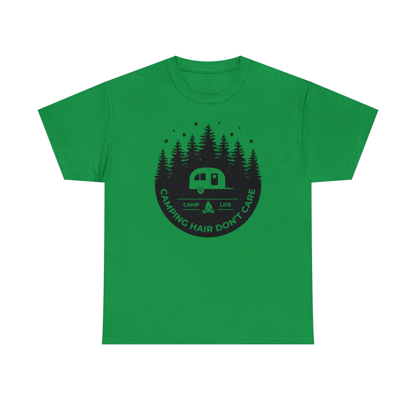 Camping Hair Don't Care Tee