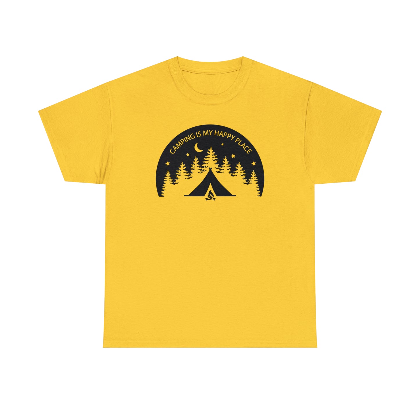 Camping Is My Happy Place Tee