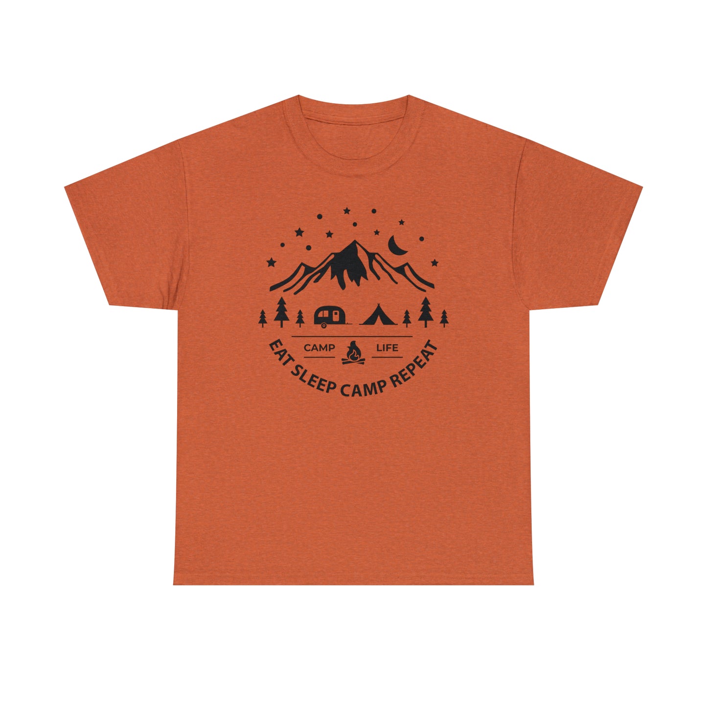 Eat Sleep Camp Repeat Tee