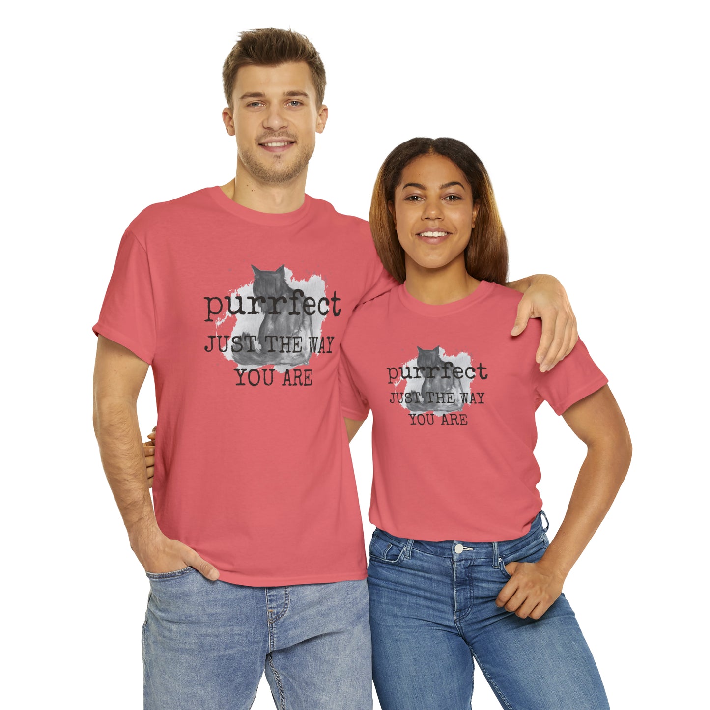 Purrfect Just the Way You Are Cat Tee