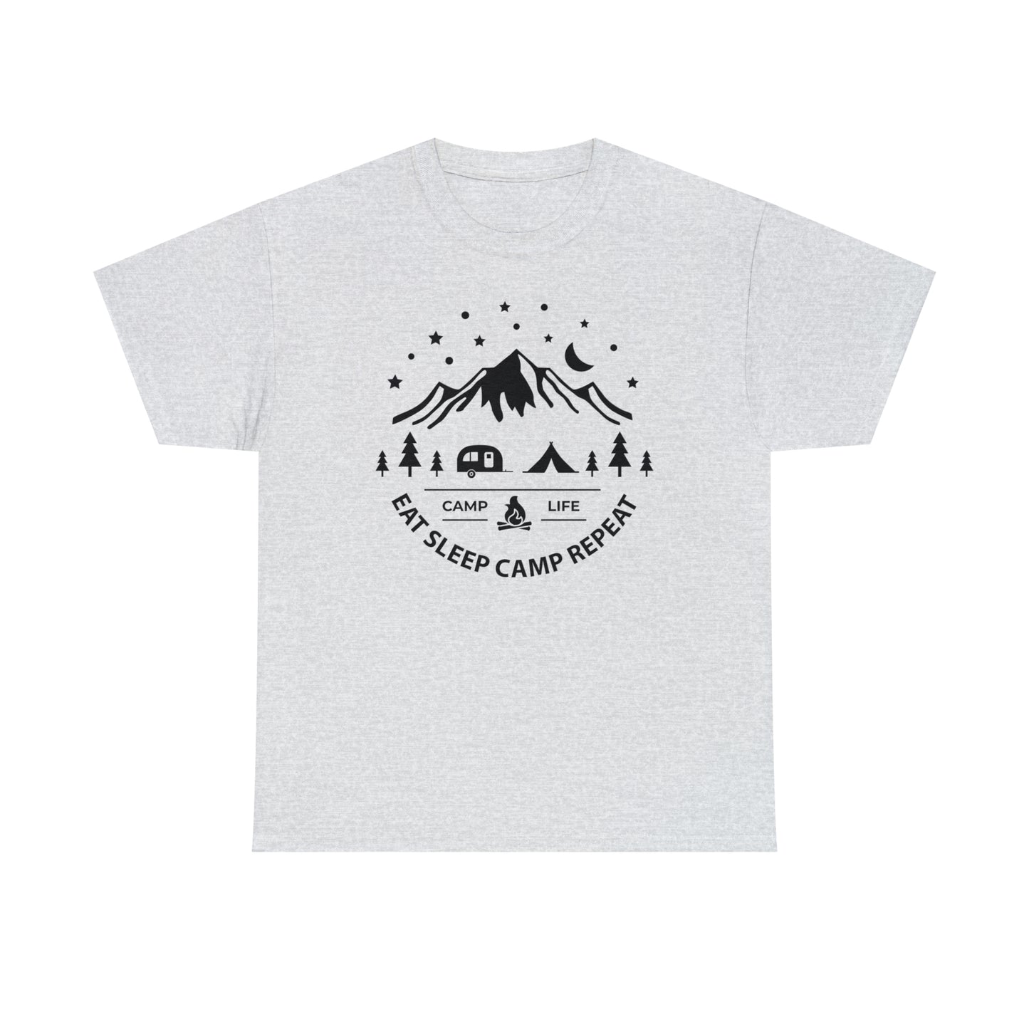 Eat Sleep Camp Repeat Tee