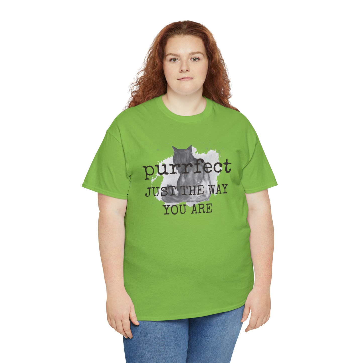 Purrfect Just the Way You Are Cat Tee