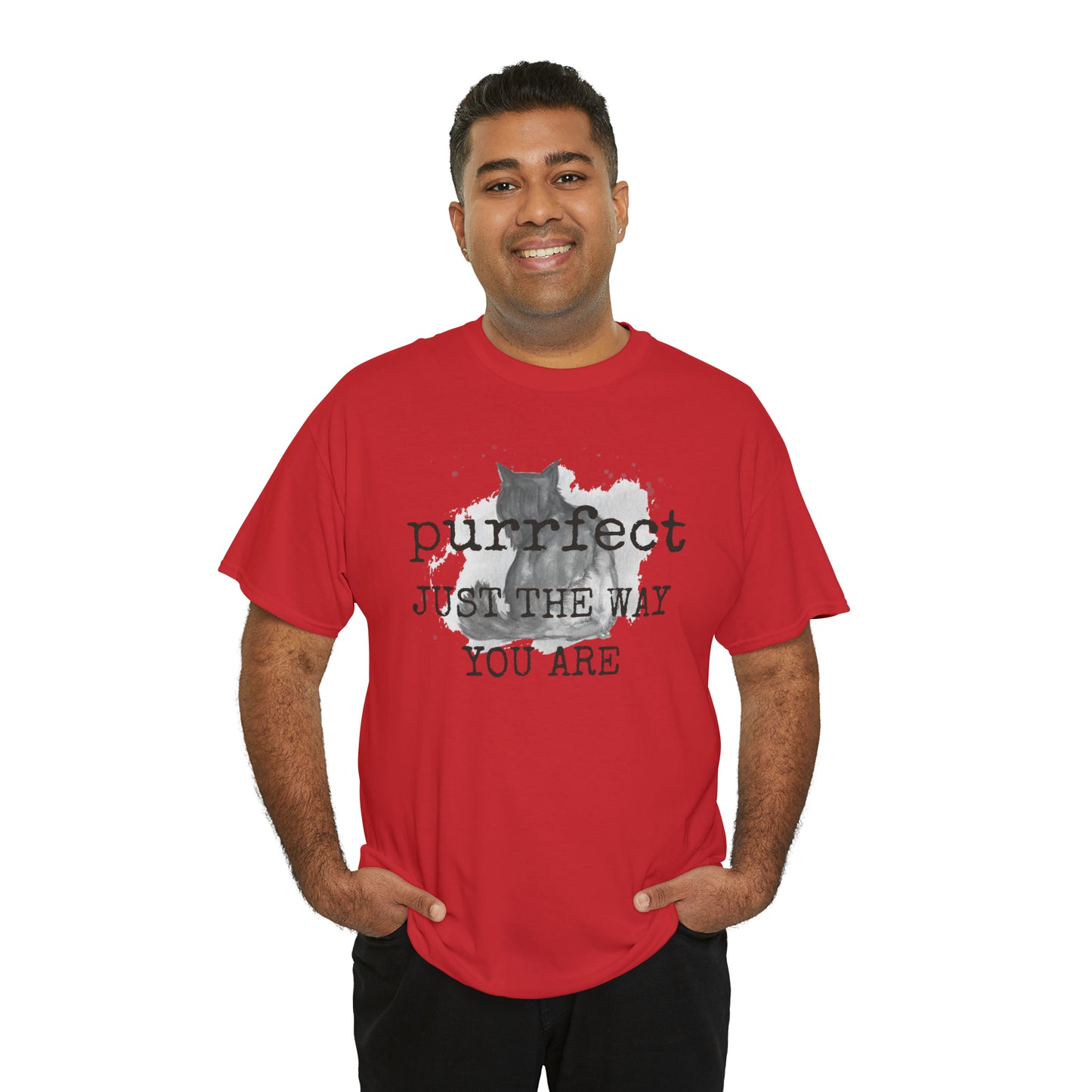 Purrfect Just the Way You Are Cat Tee
