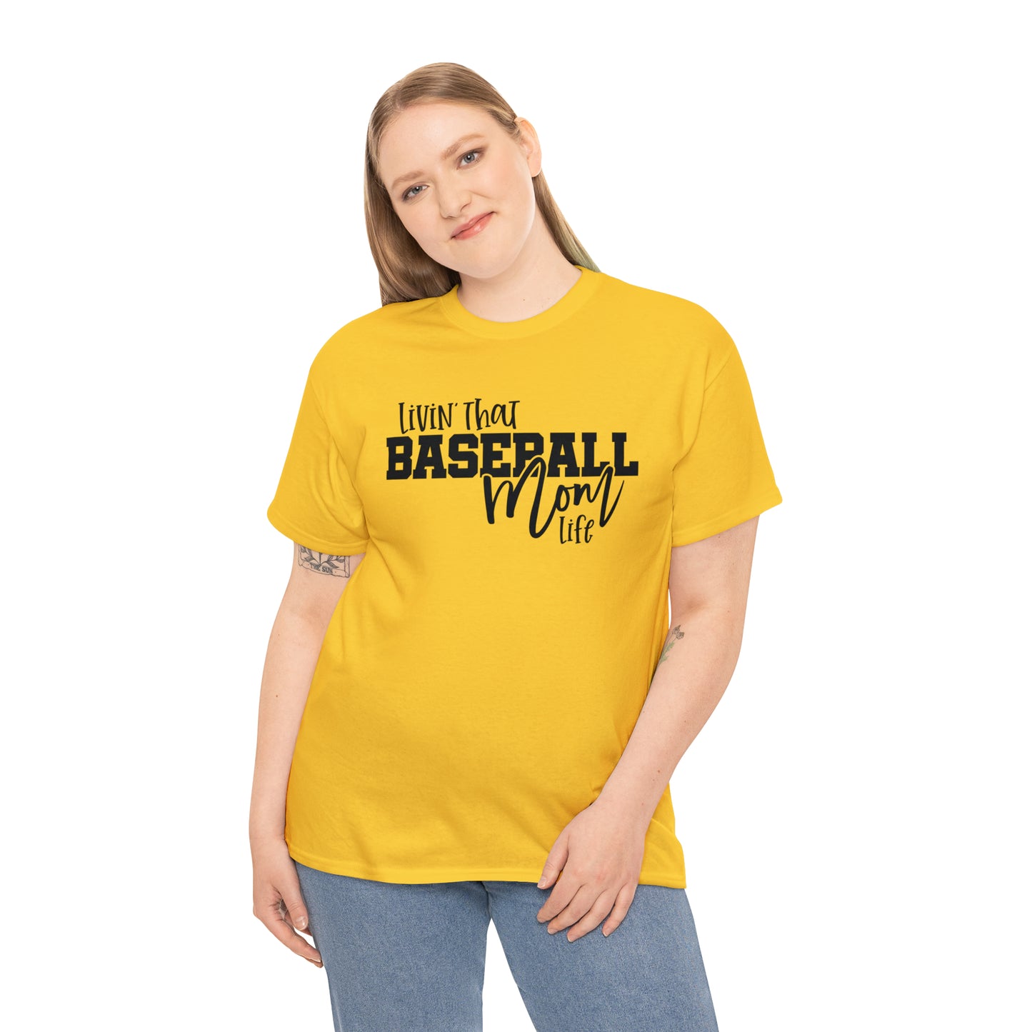 Living That Baseball Mom Life Tee