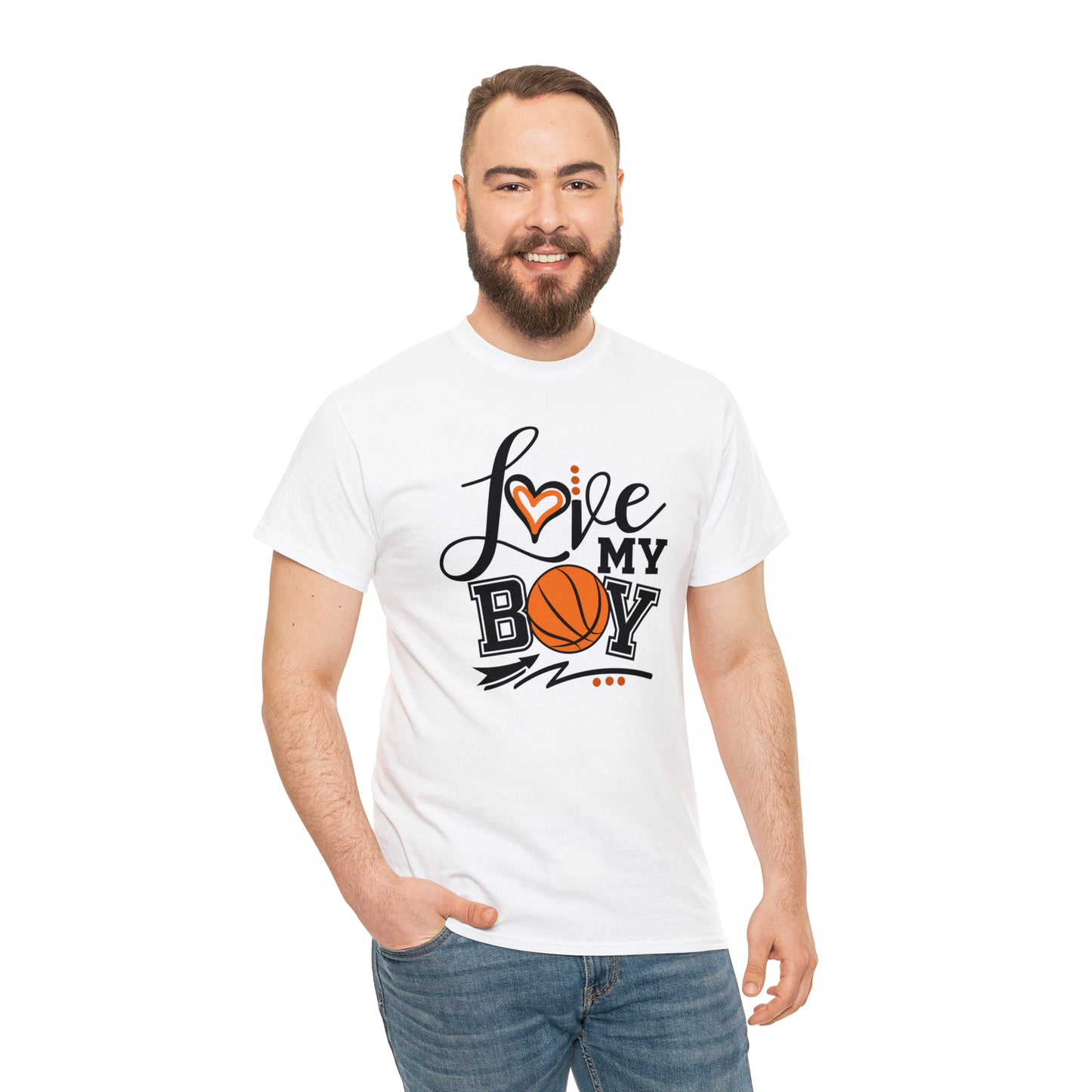 Love My Basketball Boy Tee
