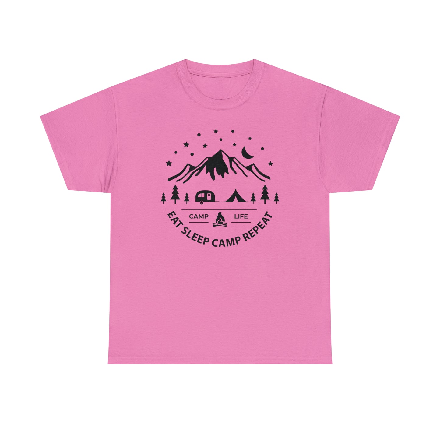Eat Sleep Camp Repeat Tee