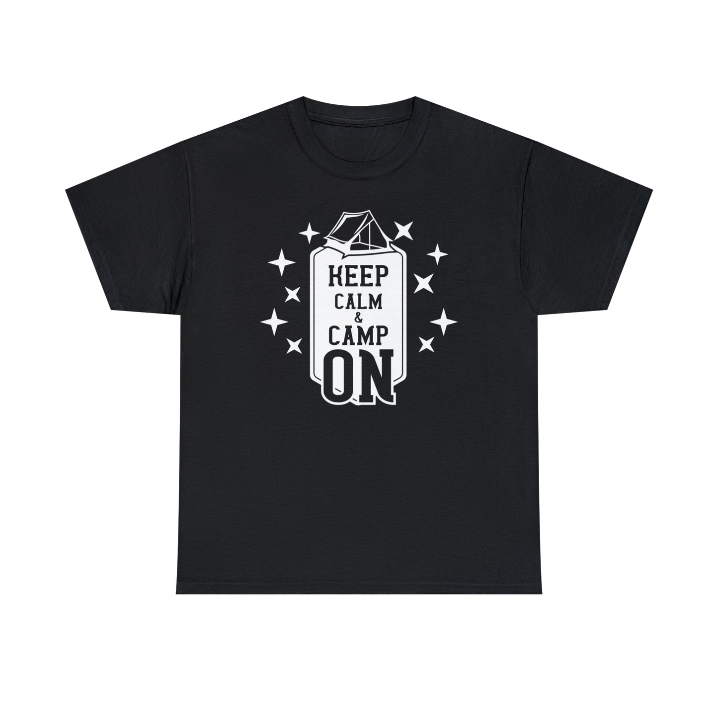 Keep Calm and Camp On Tee