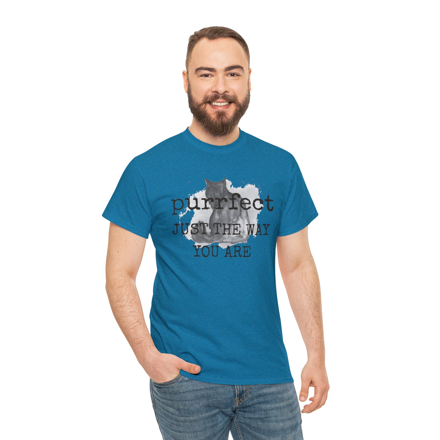 Purrfect Just the Way You Are Cat Tee