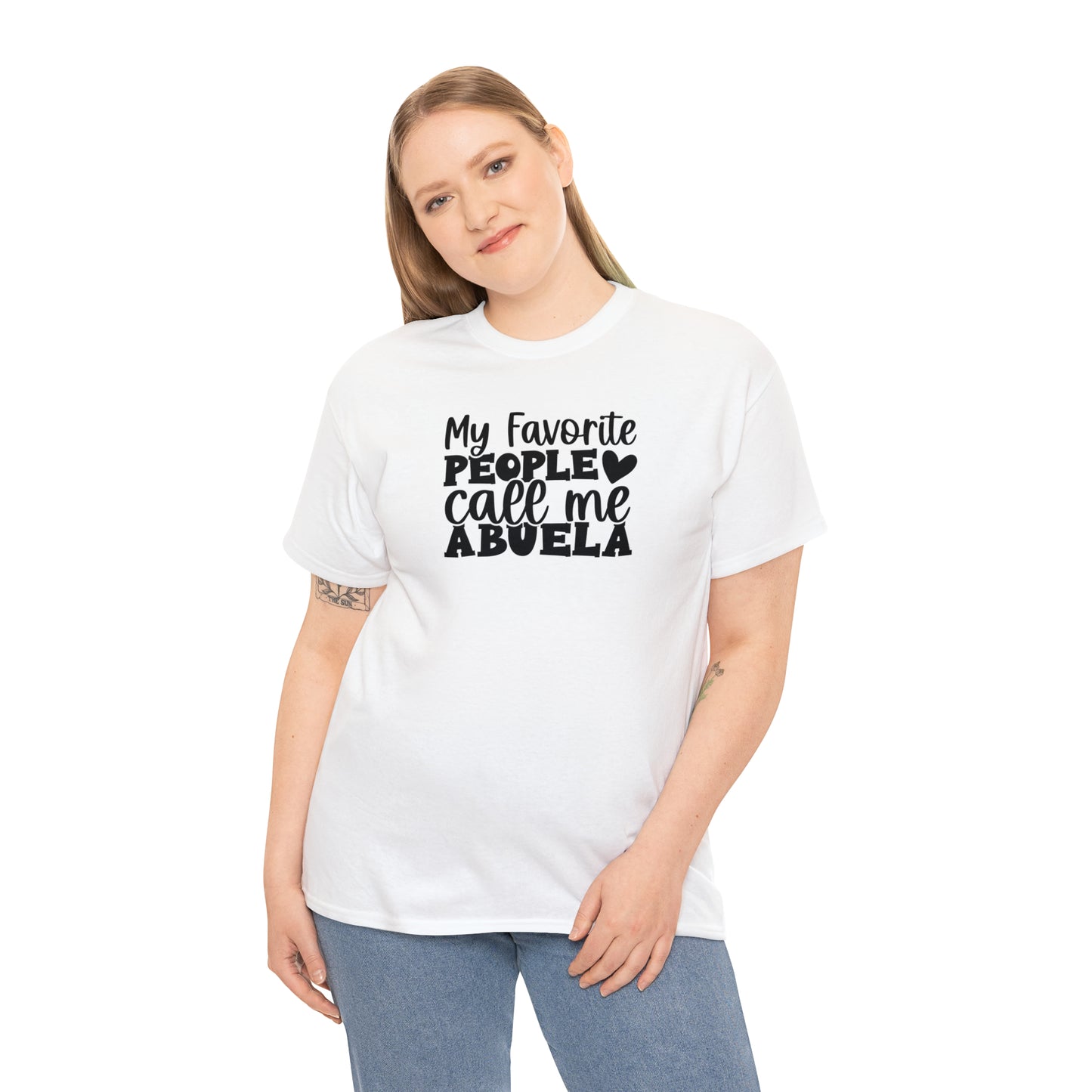 My Favorite People Call Me Abuela Tee