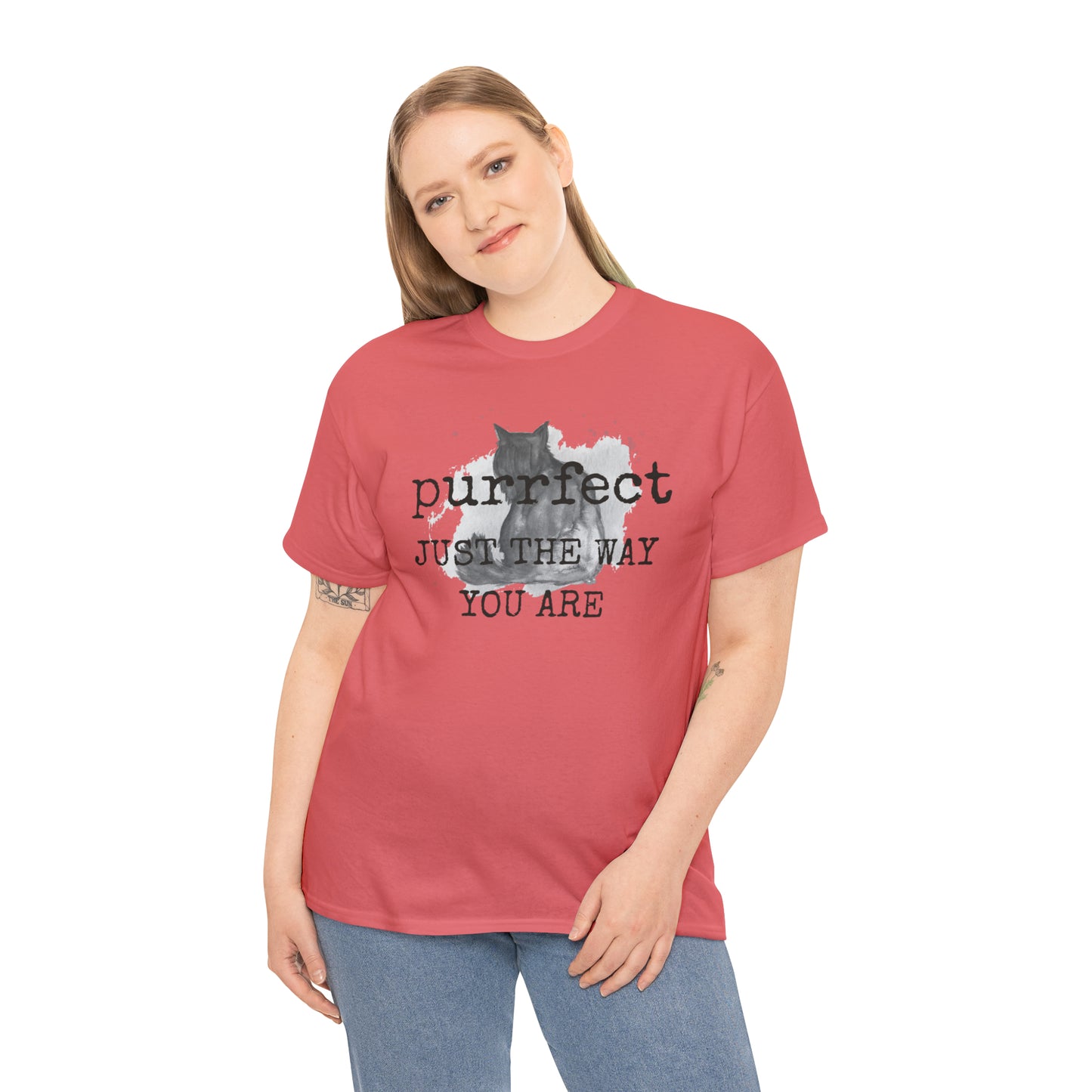 Purrfect Just the Way You Are Cat Tee