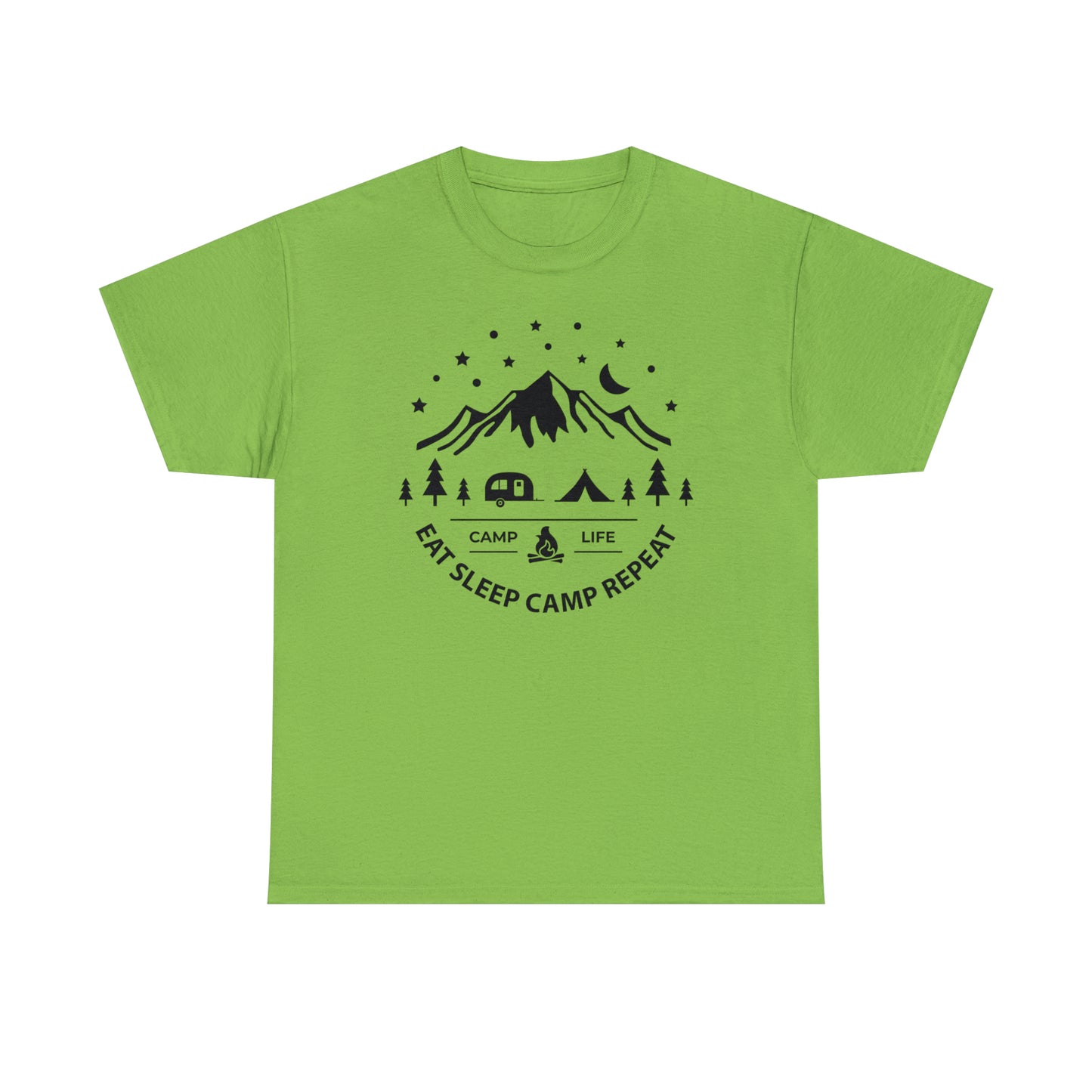 Eat Sleep Camp Repeat Tee