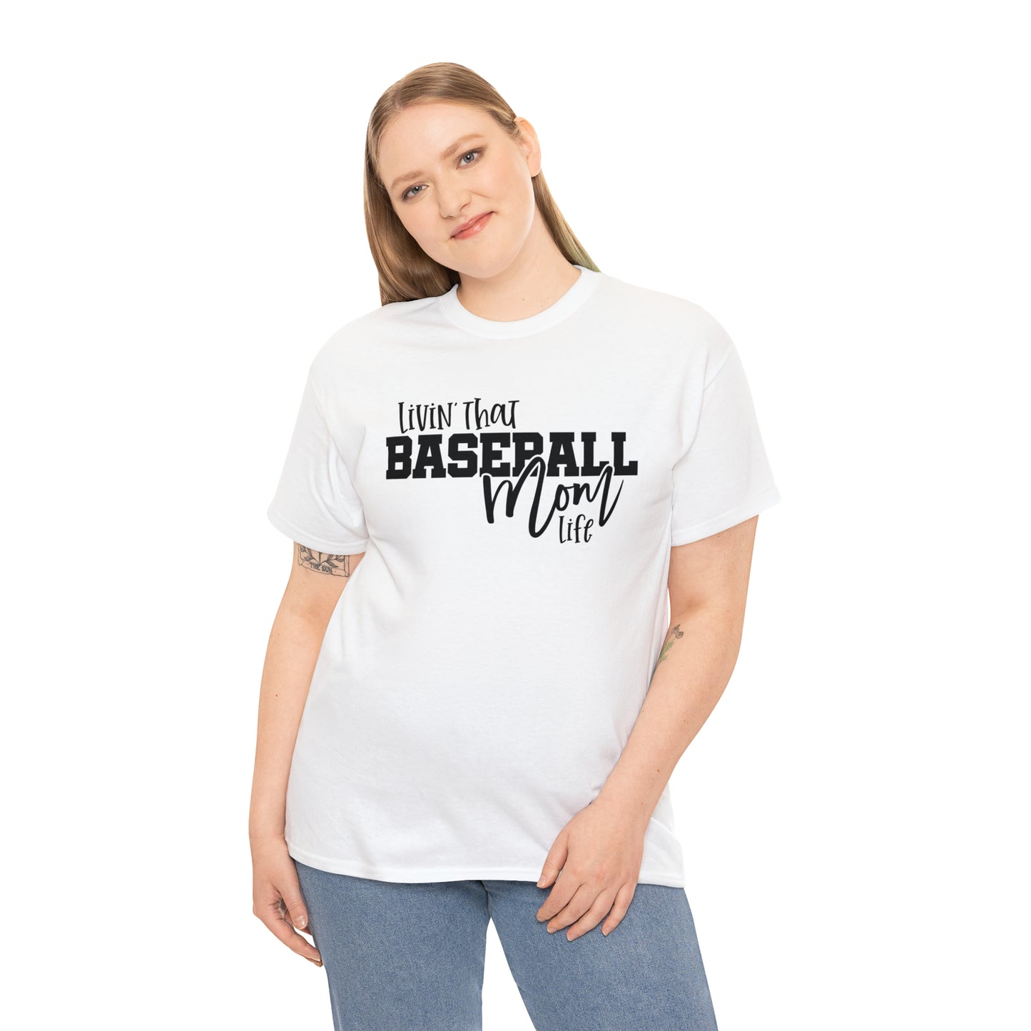Living That Baseball Mom Life Tee