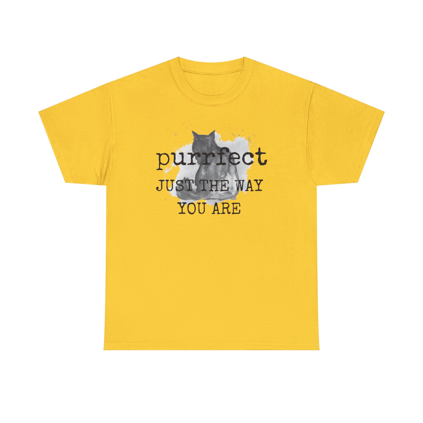 Purrfect Just the Way You Are Cat Tee
