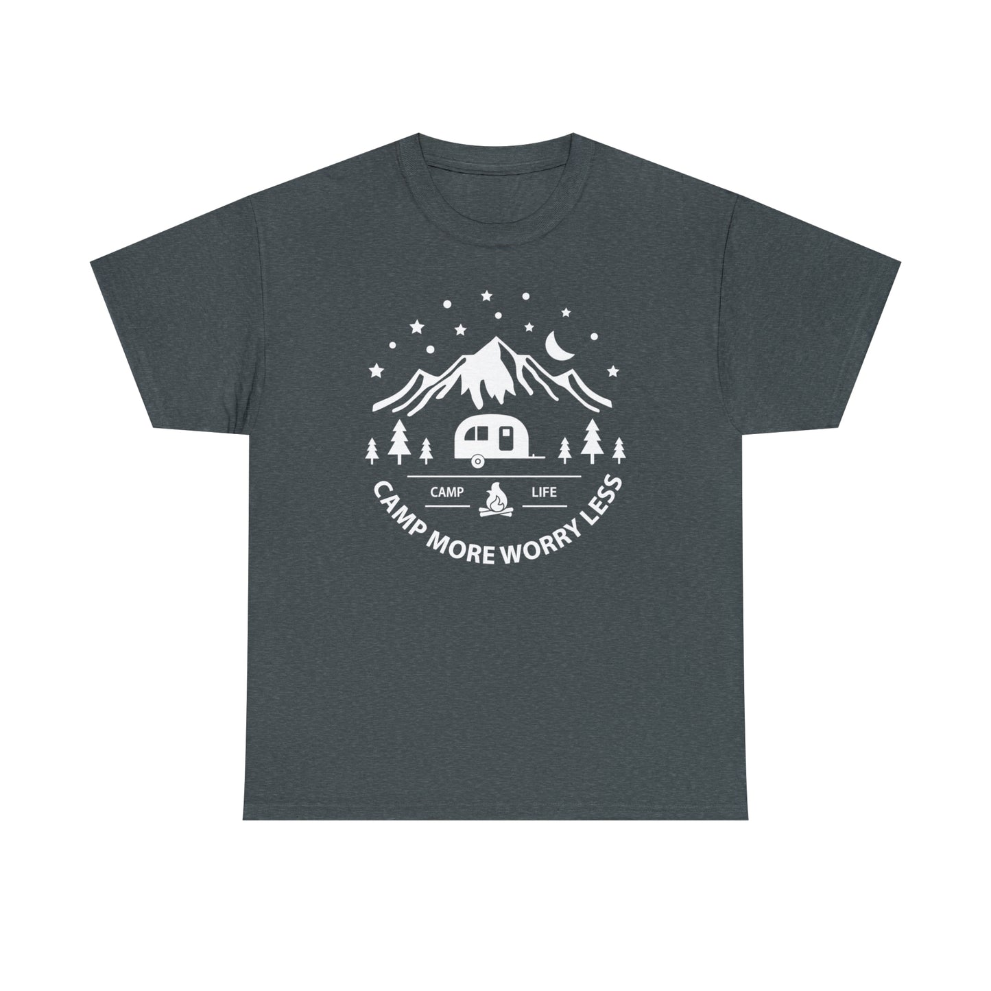 Camp More Worry Less Tee