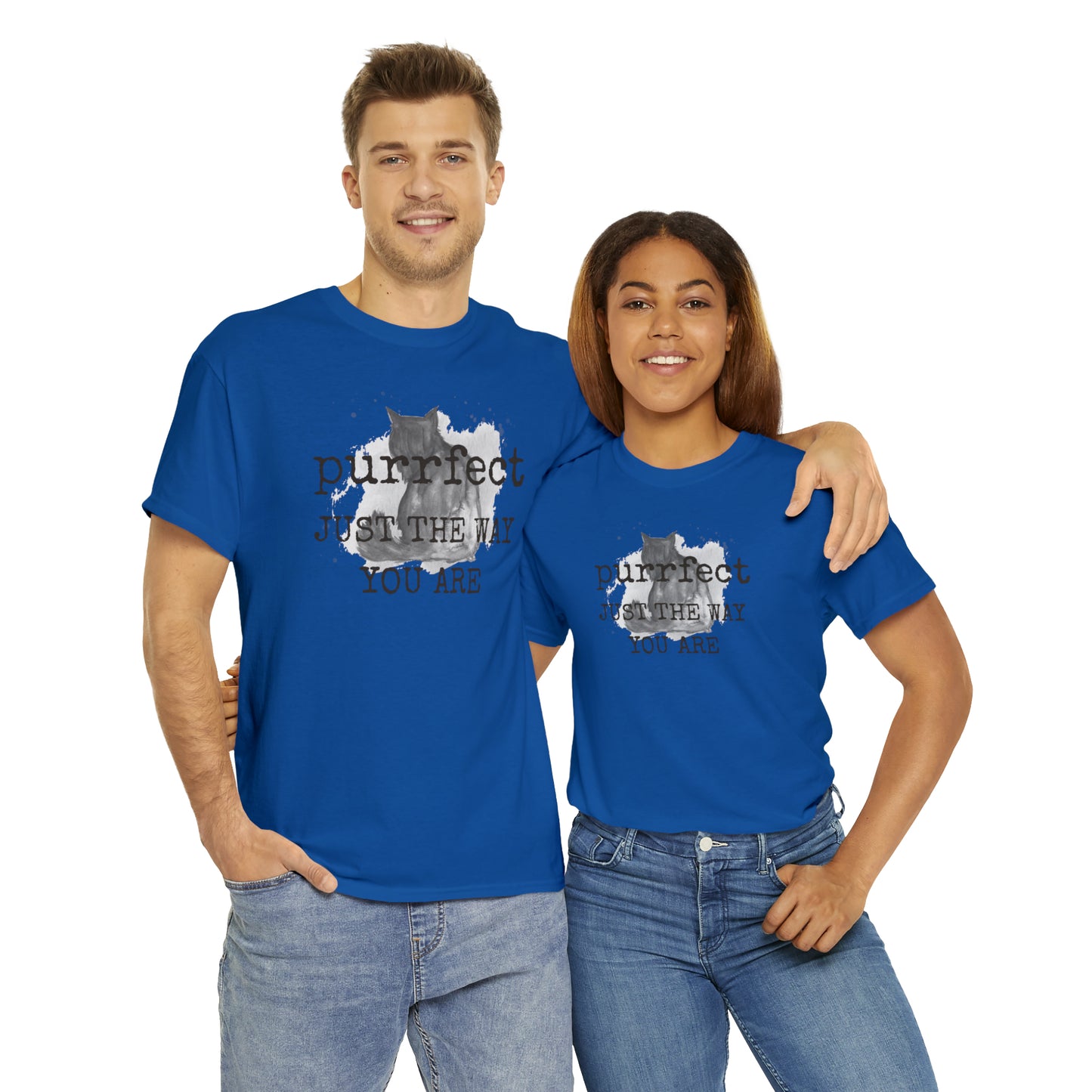 Purrfect Just the Way You Are Cat Tee