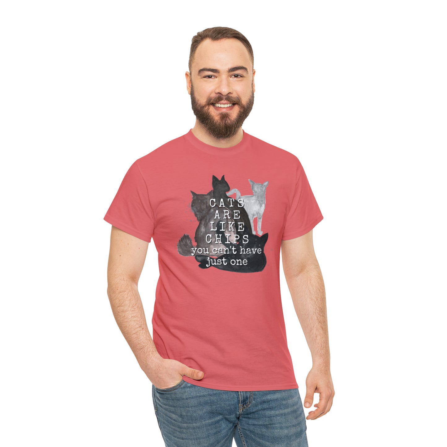 Cats Are Like Chips Tee