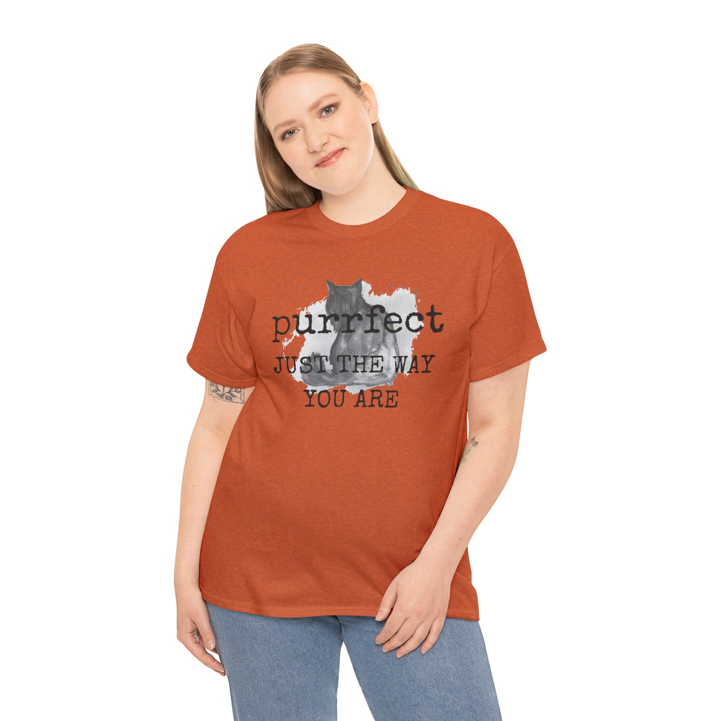 Purrfect Just the Way You Are Cat Tee