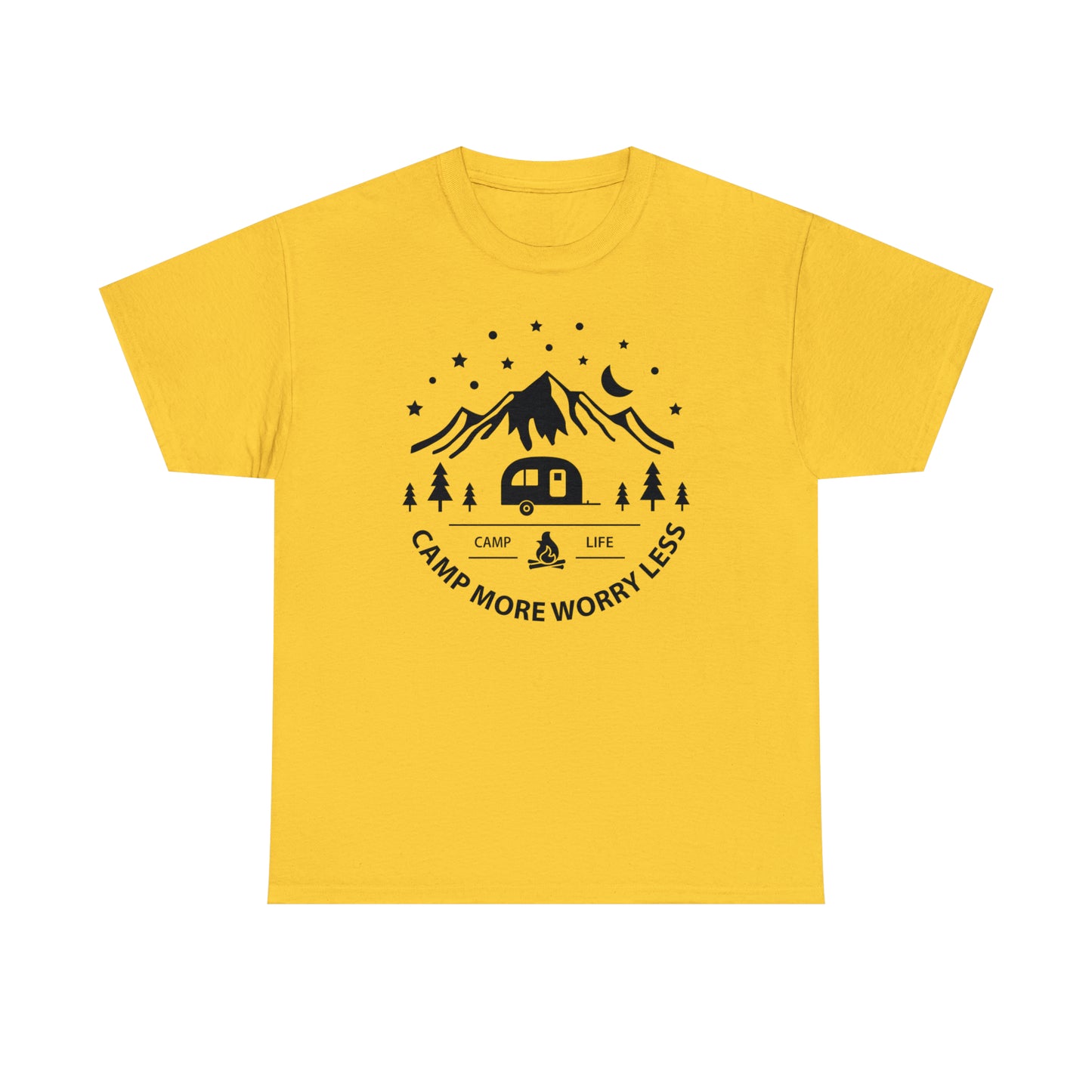 Camp More Worry Less Tee