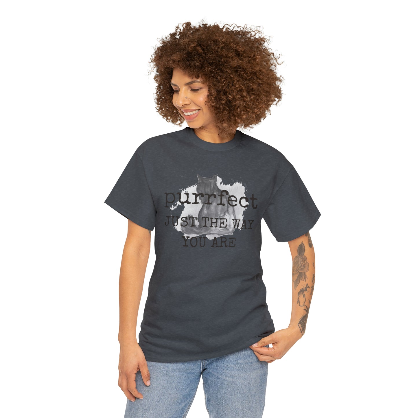 Purrfect Just the Way You Are Cat Tee
