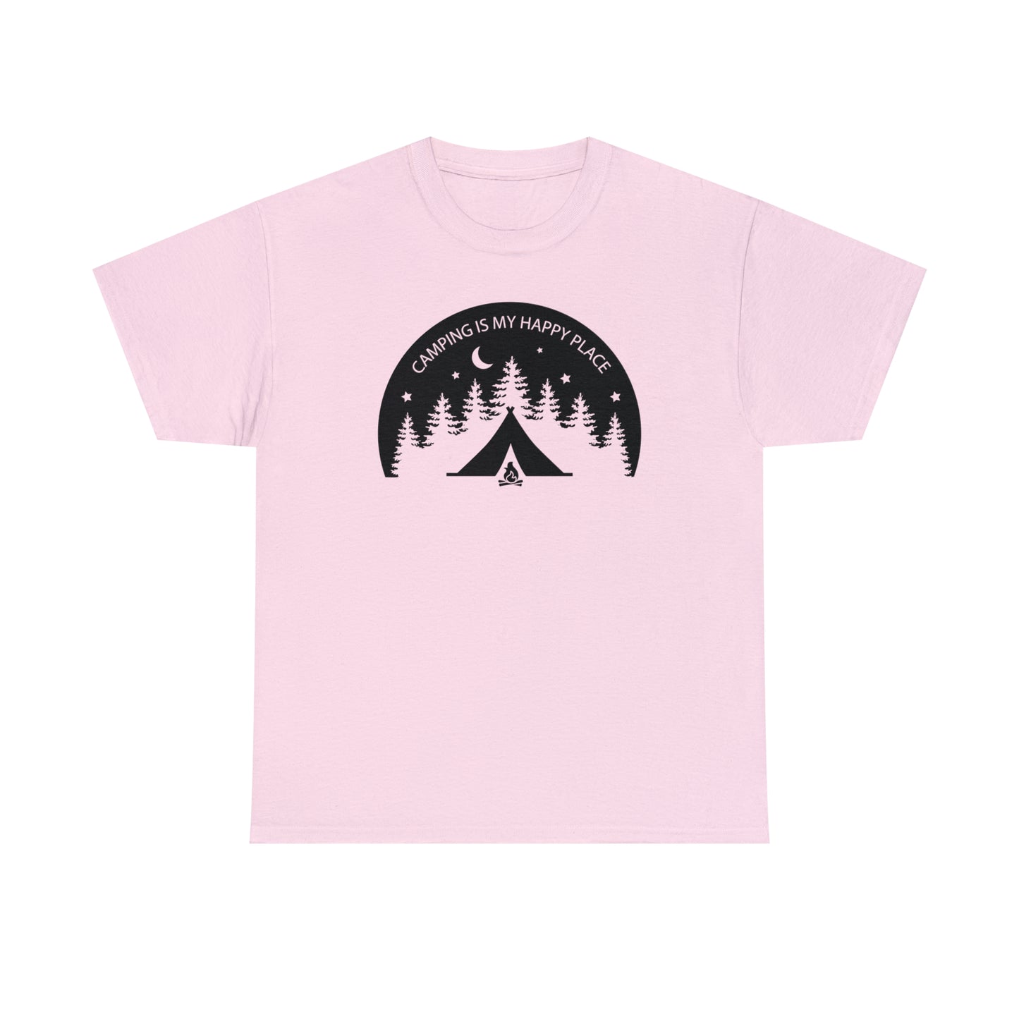 Camping Is My Happy Place Tee