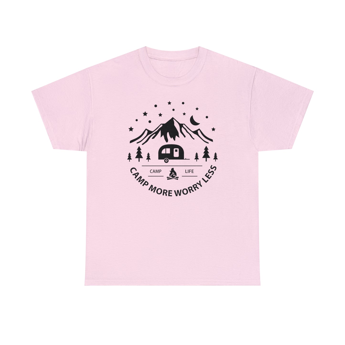 Camp More Worry Less Tee