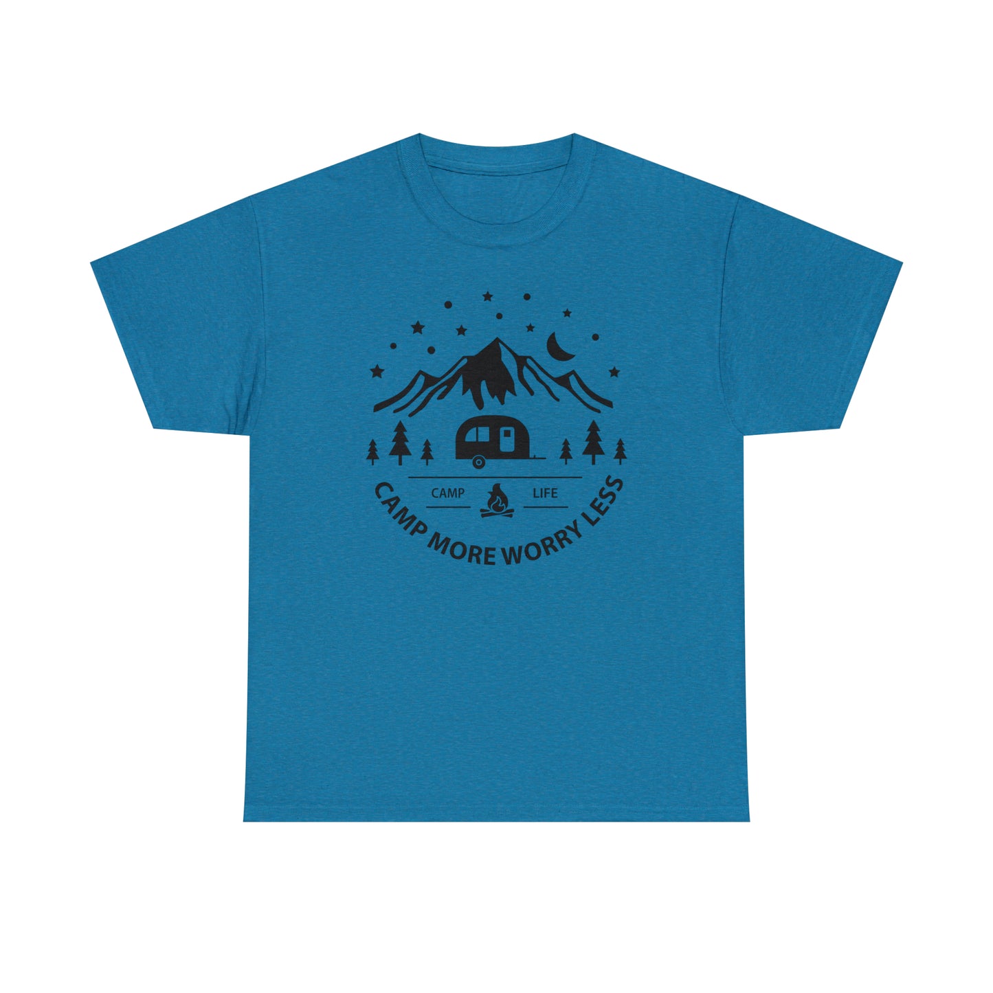 Camp More Worry Less Tee