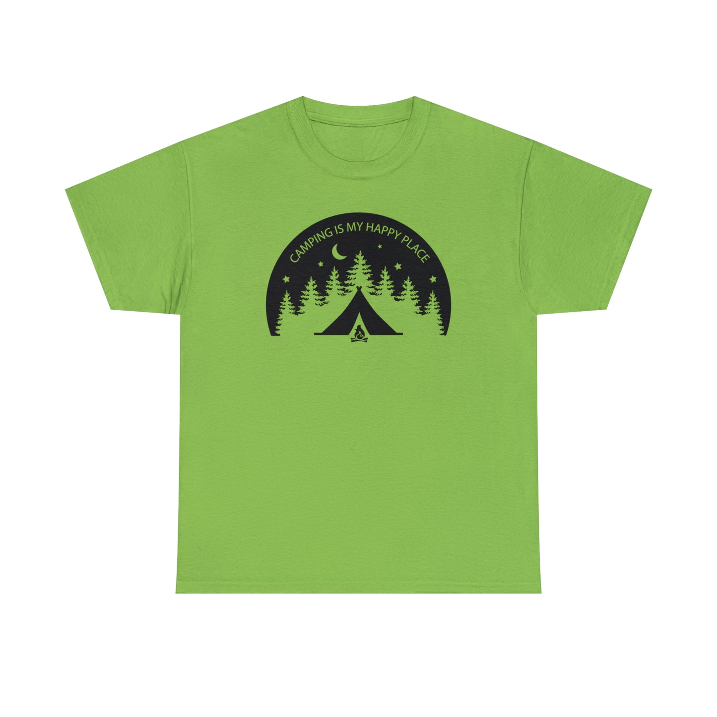 Camping Is My Happy Place Tee