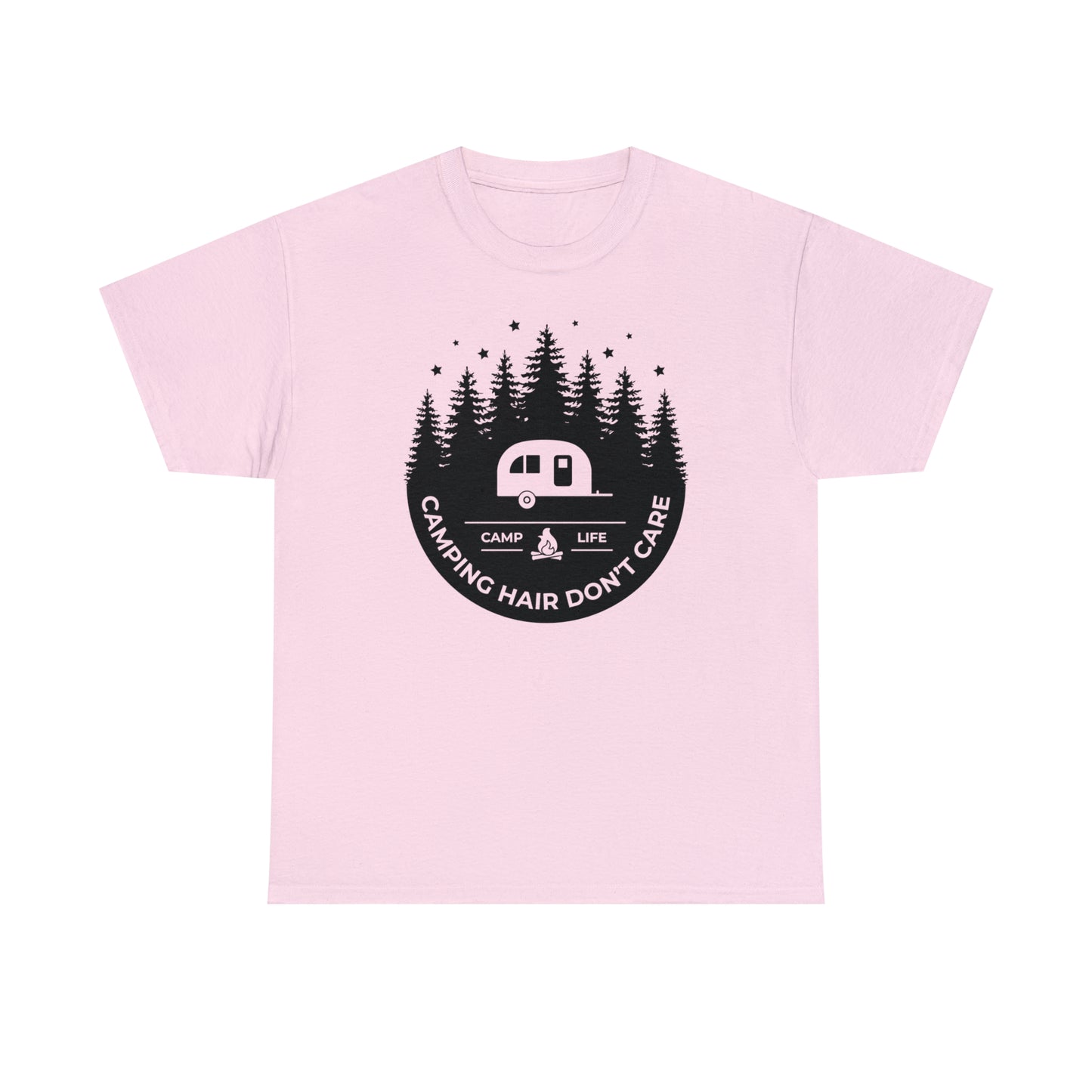 Camping Hair Don't Care Tee