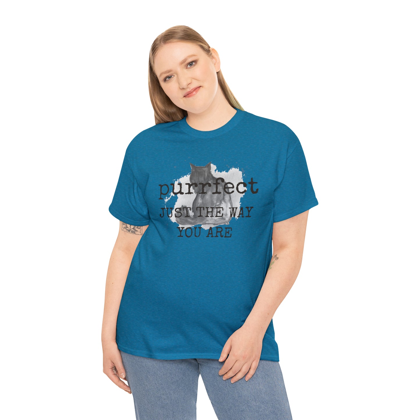 Purrfect Just the Way You Are Cat Tee