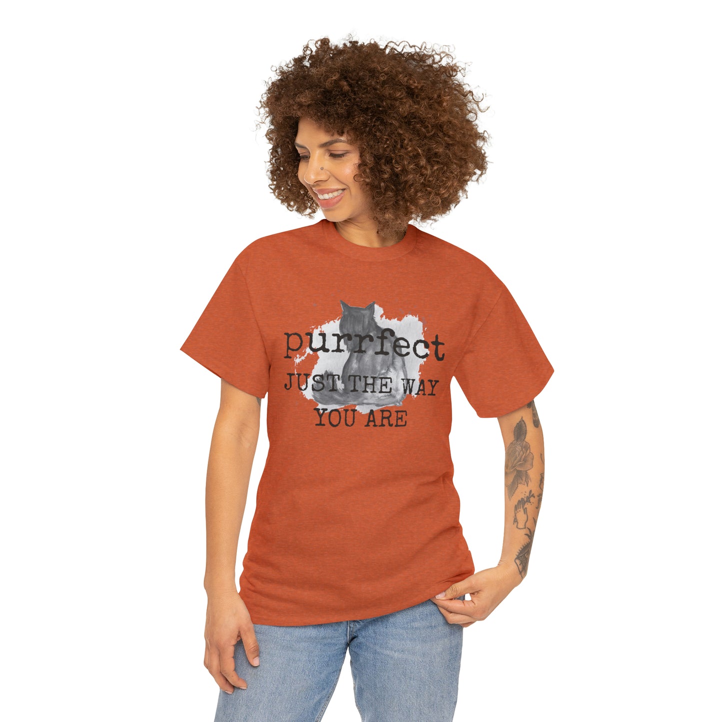 Purrfect Just the Way You Are Cat Tee
