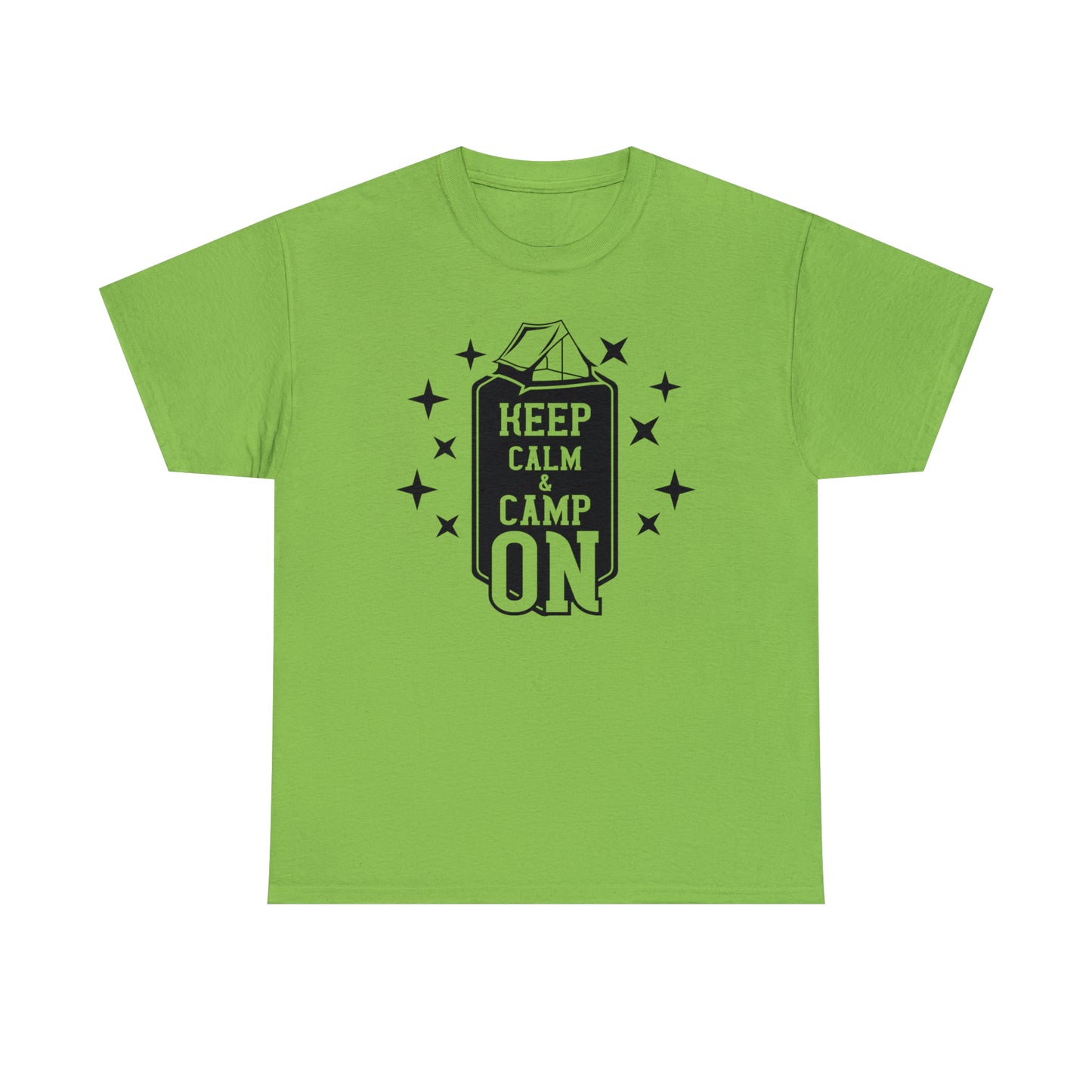 Keep Calm and Camp On Tee