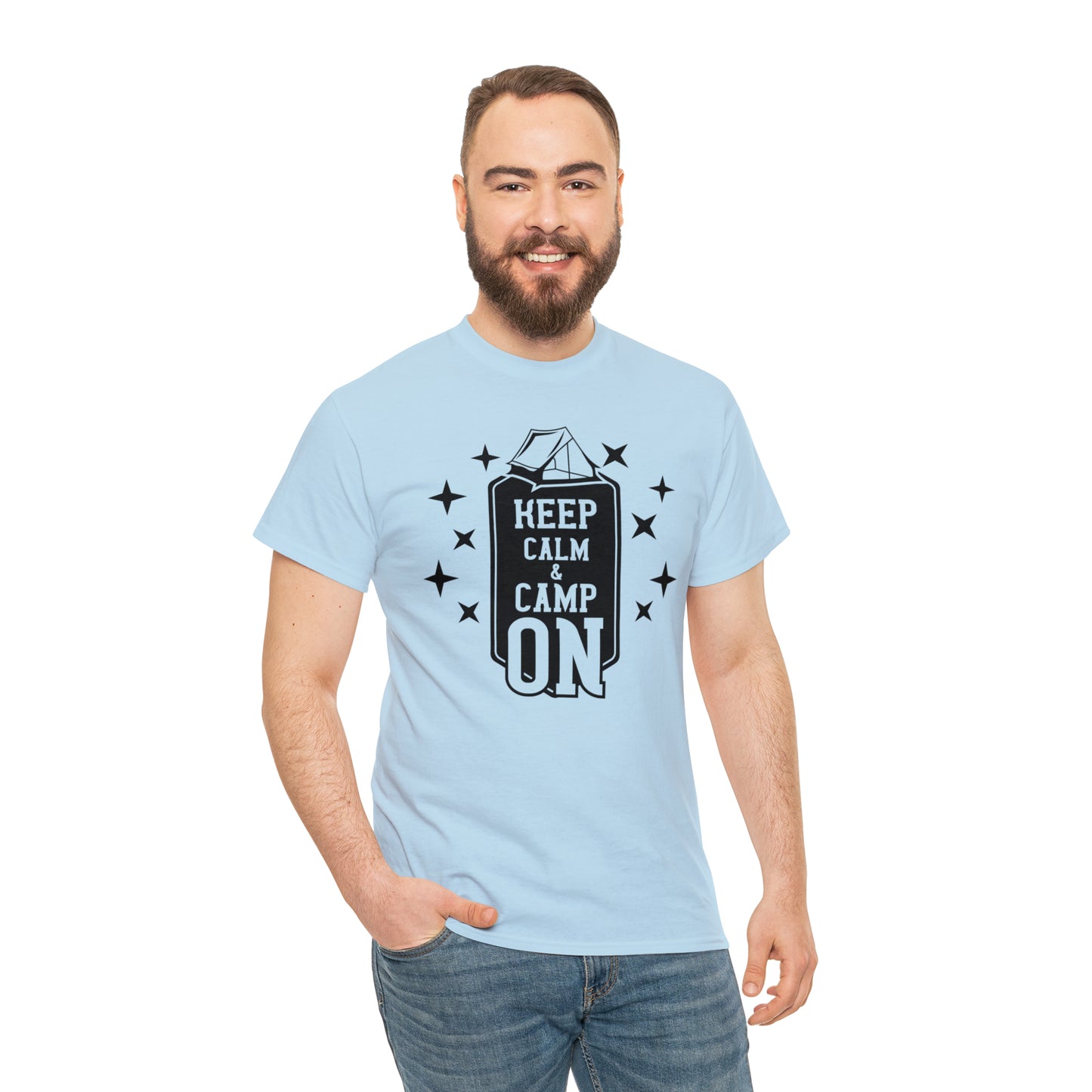 Keep Calm and Camp On Tee