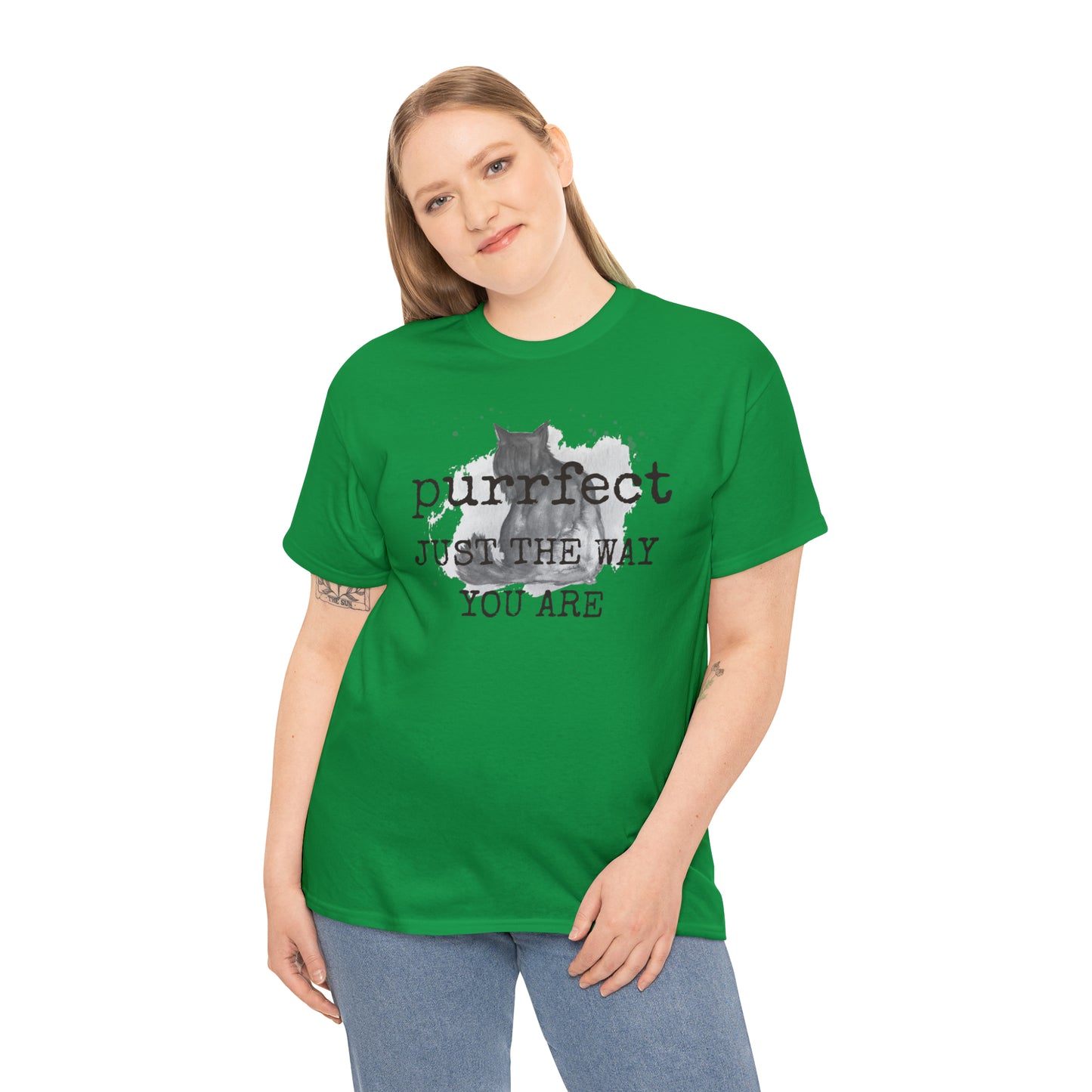 Purrfect Just the Way You Are Cat Tee