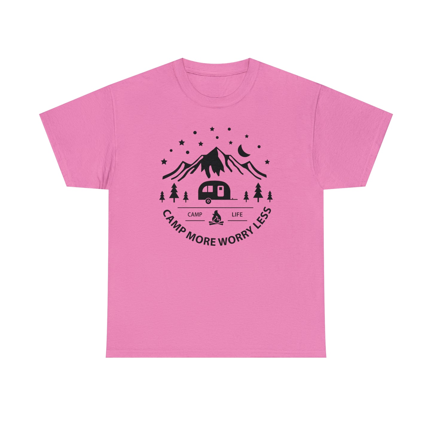 Camp More Worry Less Tee
