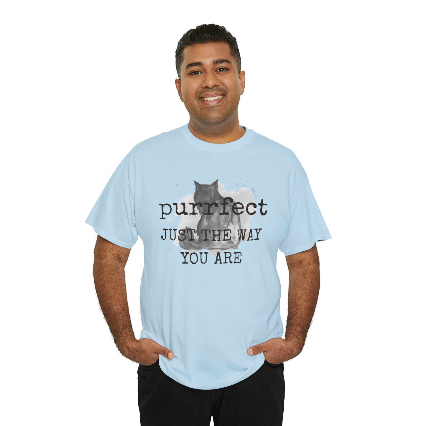 Purrfect Just the Way You Are Cat Tee