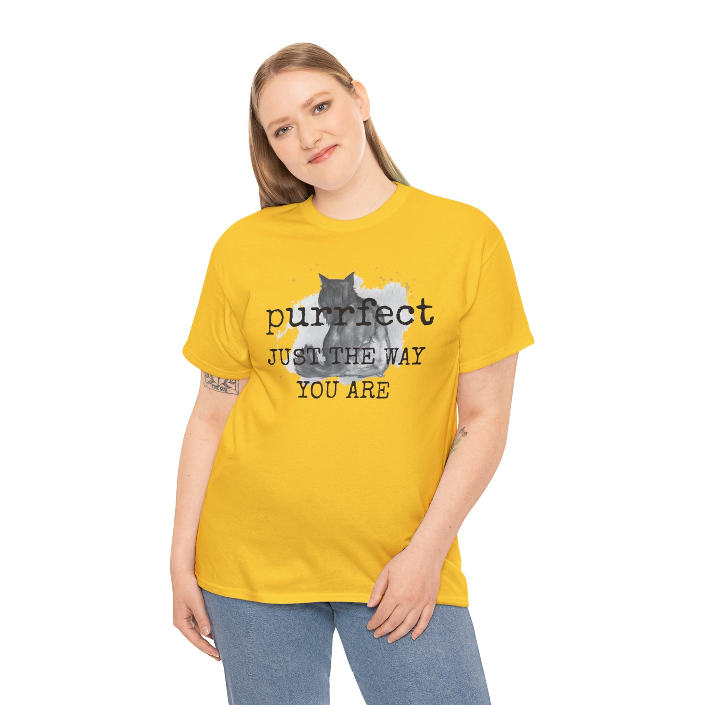 Purrfect Just the Way You Are Cat Tee