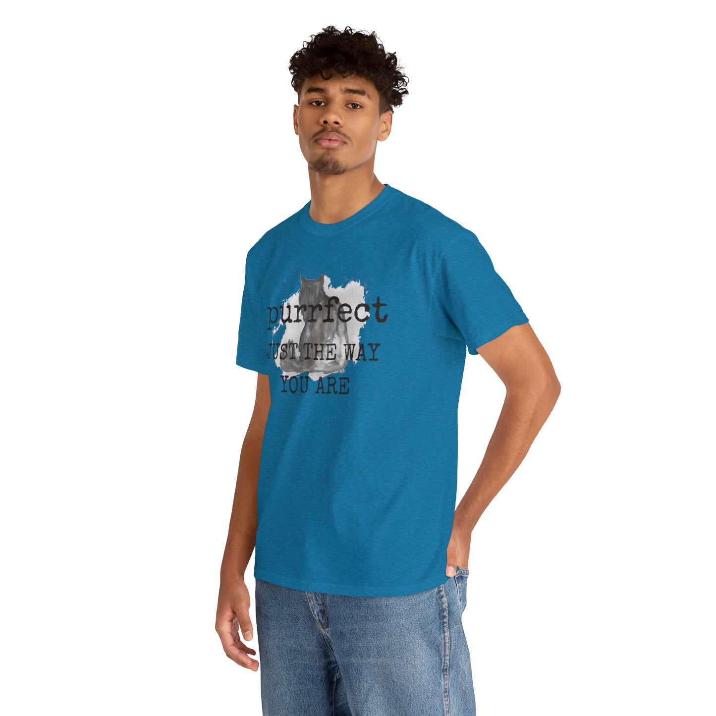 Purrfect Just the Way You Are Cat Tee