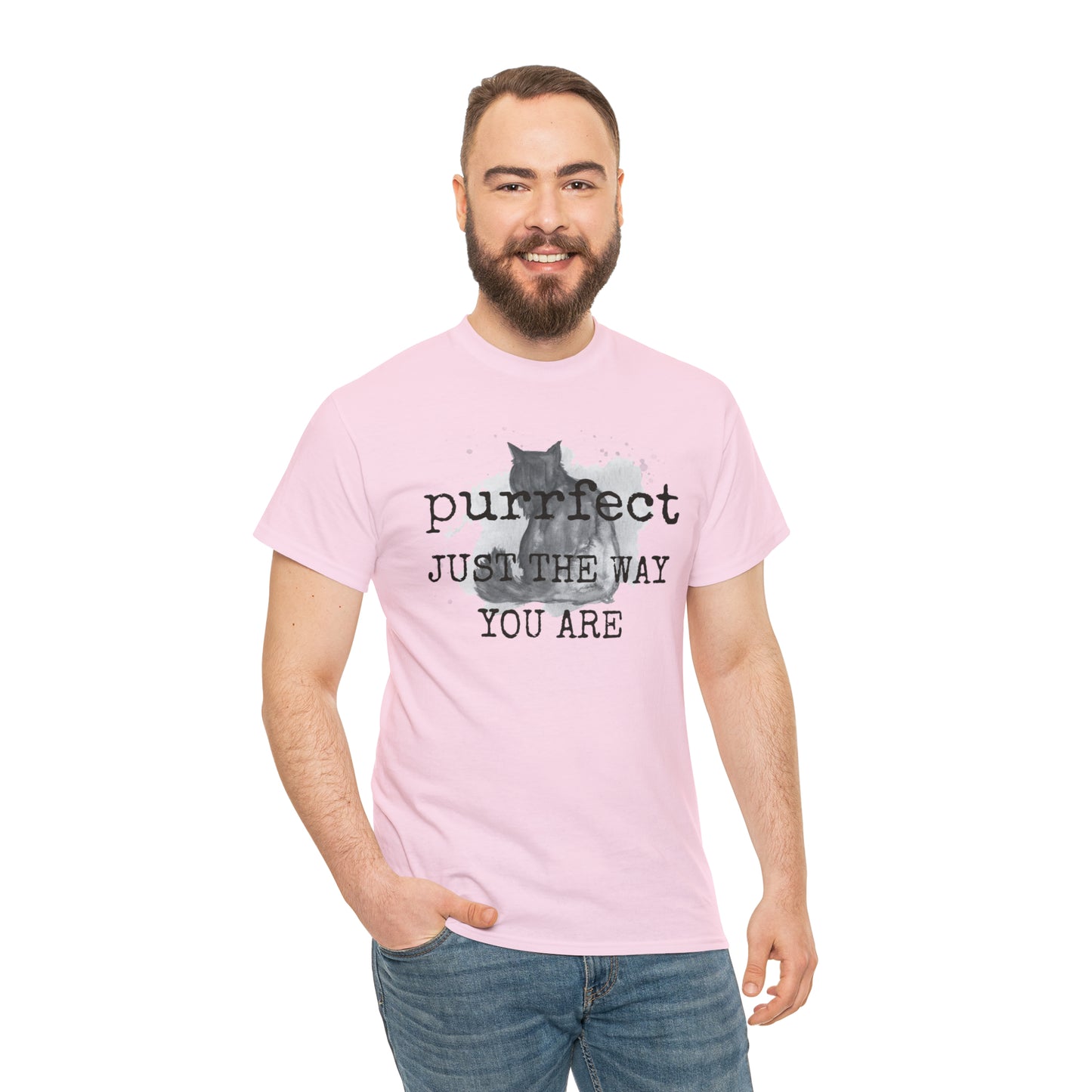 Purrfect Just the Way You Are Cat Tee