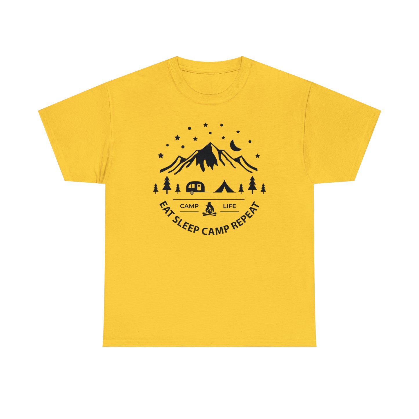 Eat Sleep Camp Repeat Tee