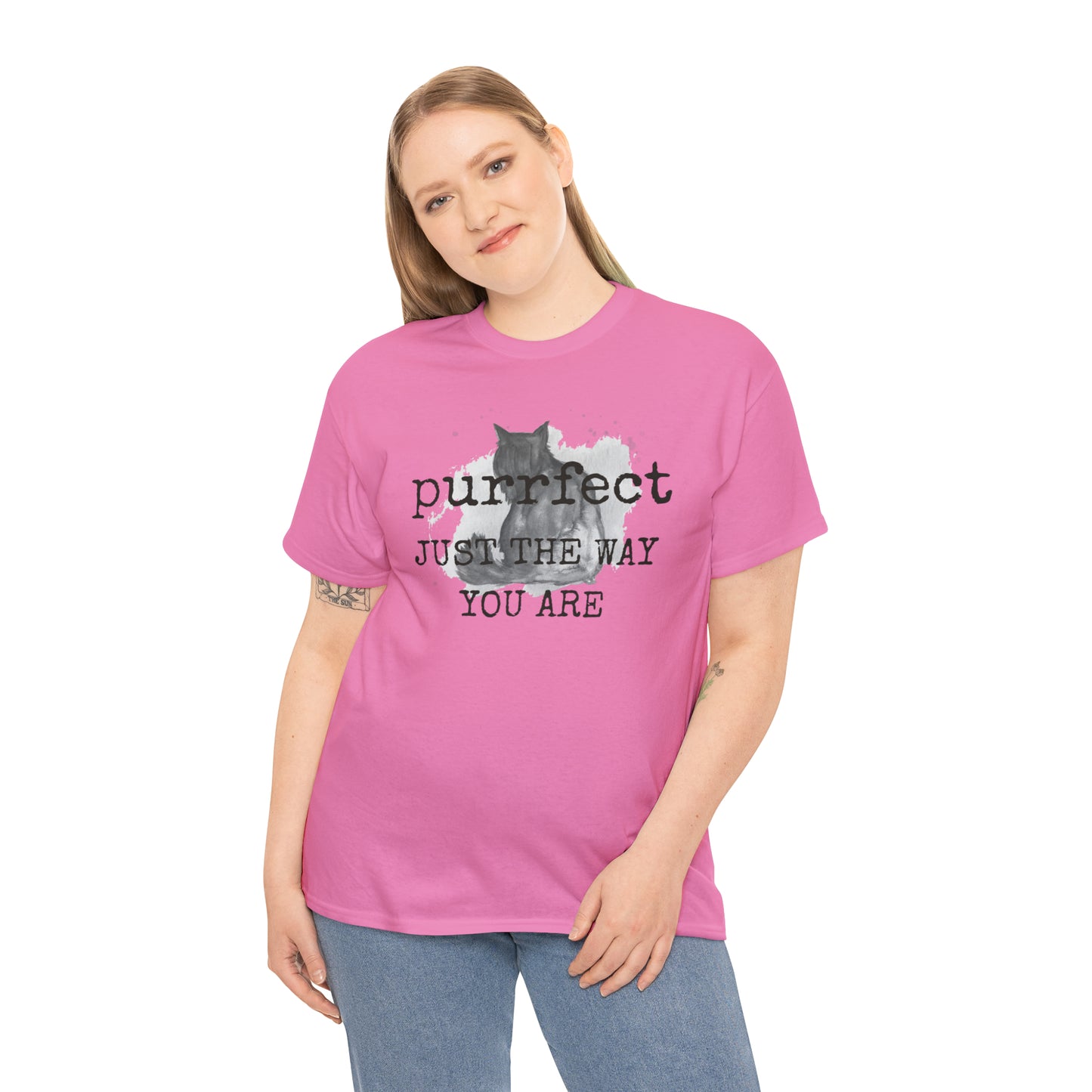 Purrfect Just the Way You Are Cat Tee