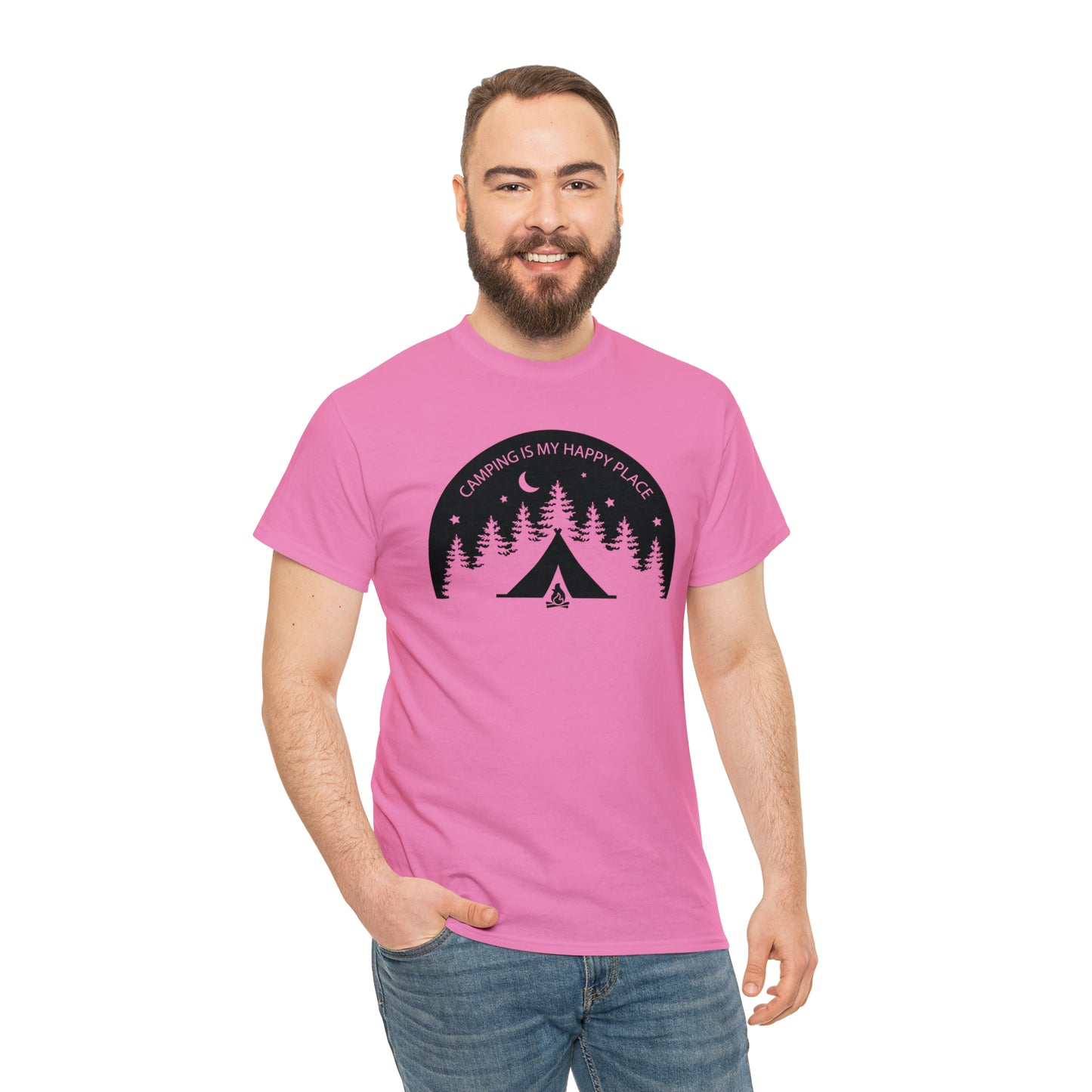 Camping Is My Happy Place Tee