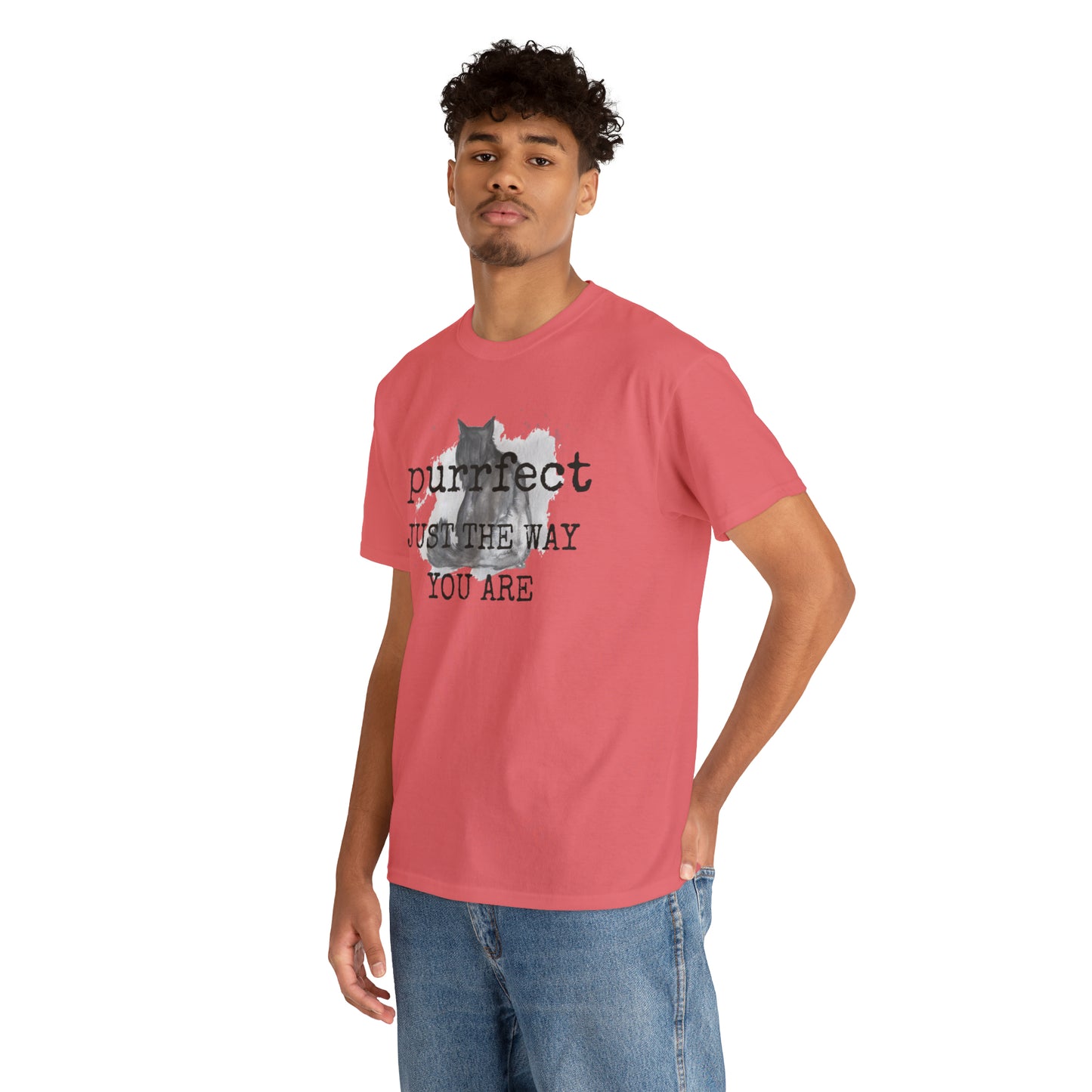 Purrfect Just the Way You Are Cat Tee