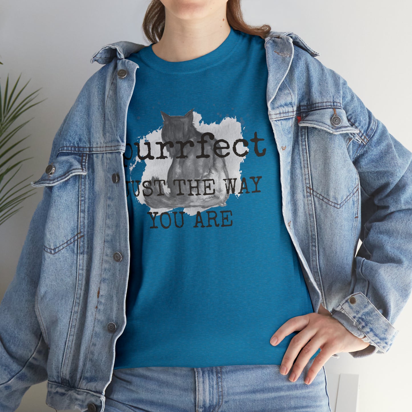 Purrfect Just the Way You Are Cat Tee