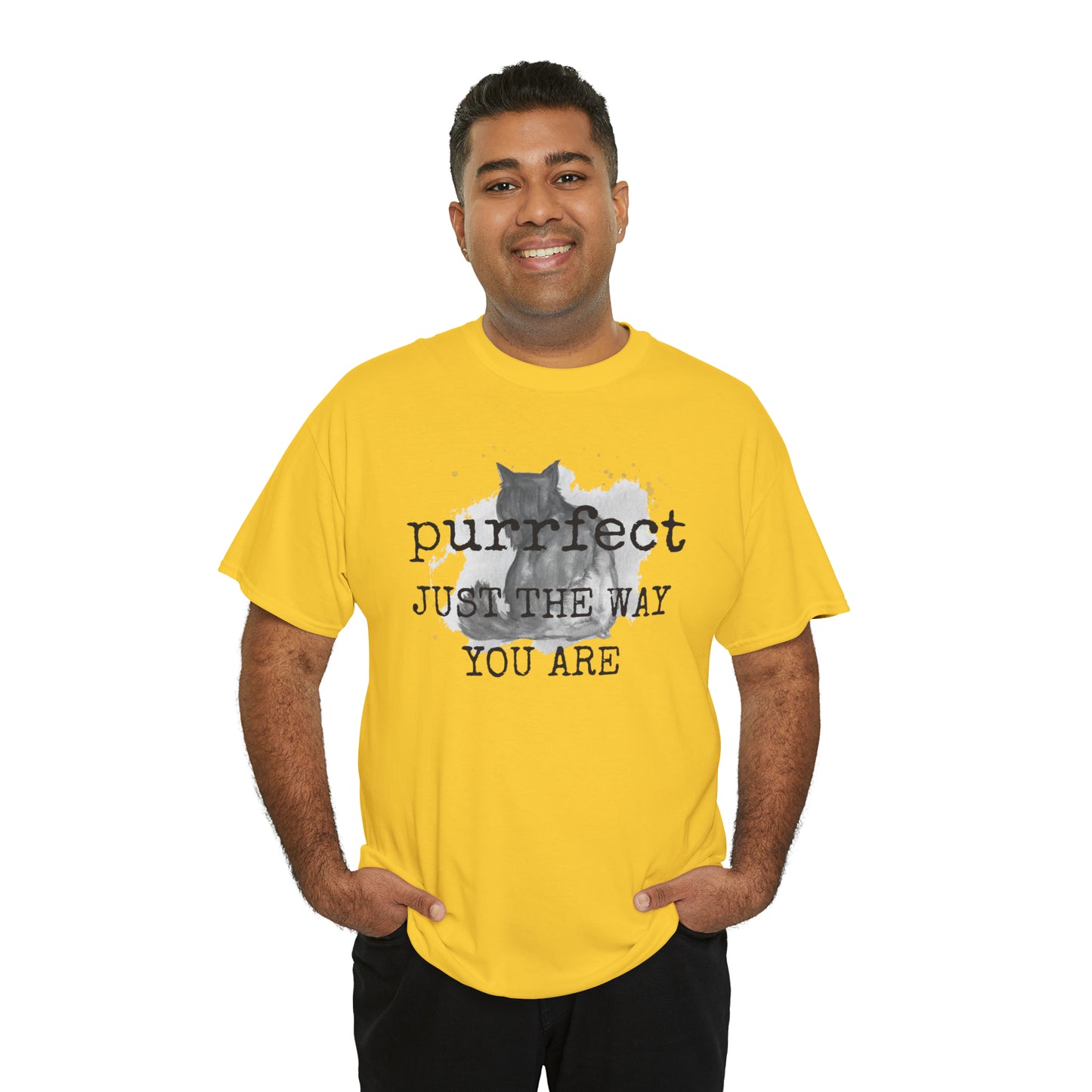 Purrfect Just the Way You Are Cat Tee