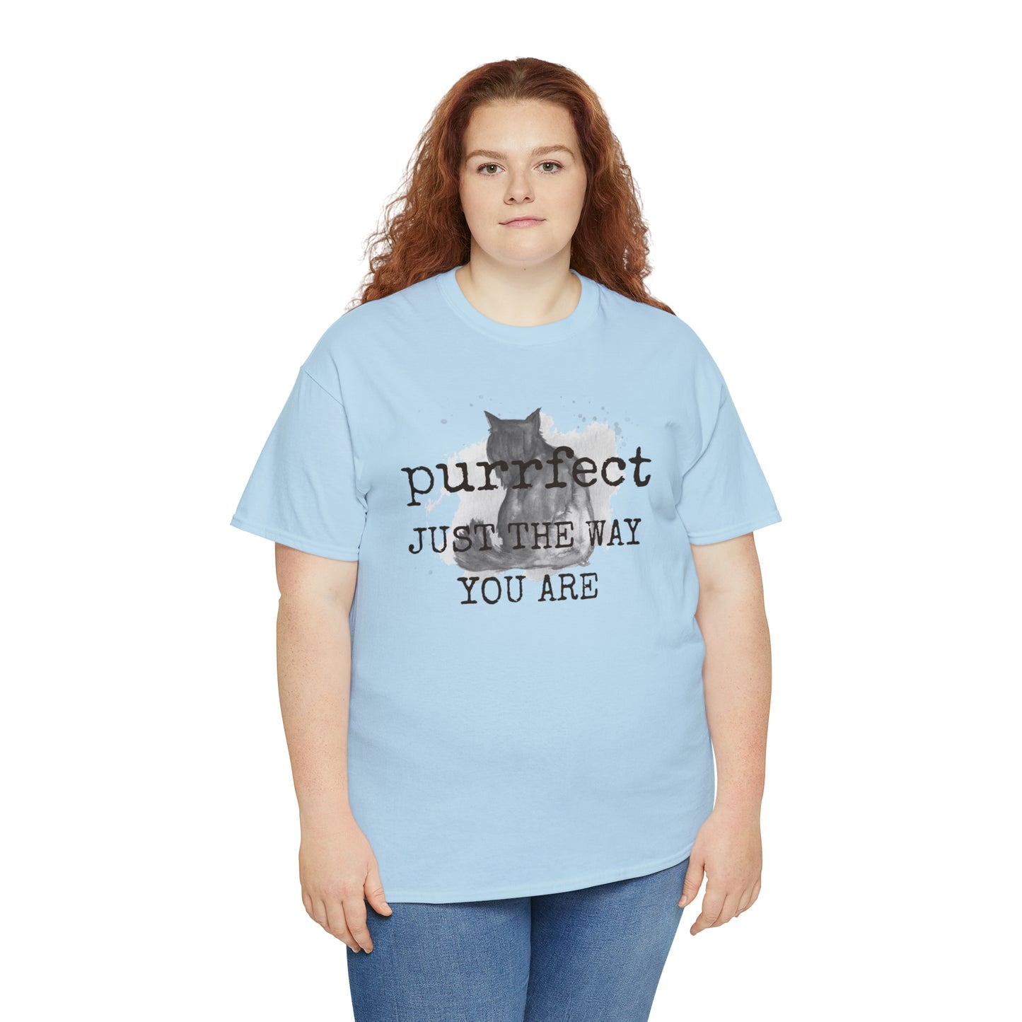 Purrfect Just the Way You Are Cat Tee