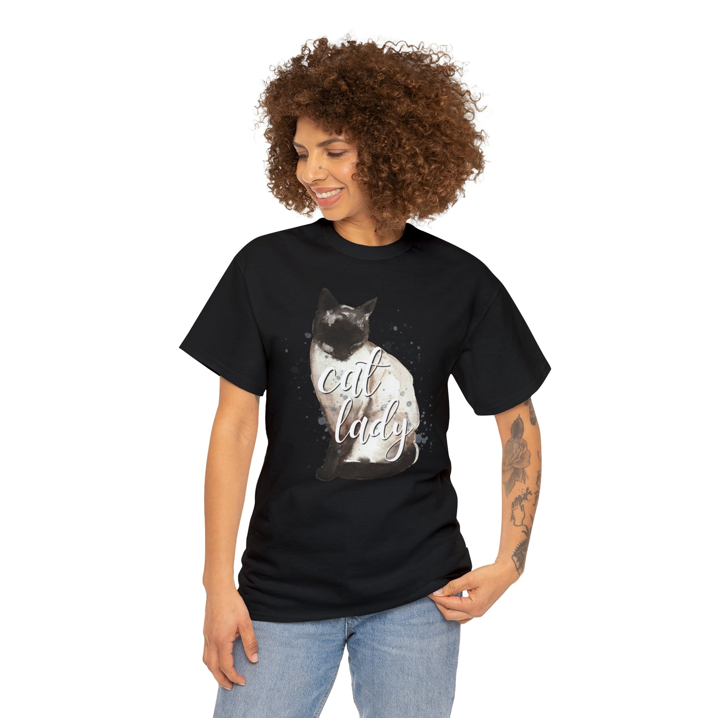 Cat Lady Siamese Tee
