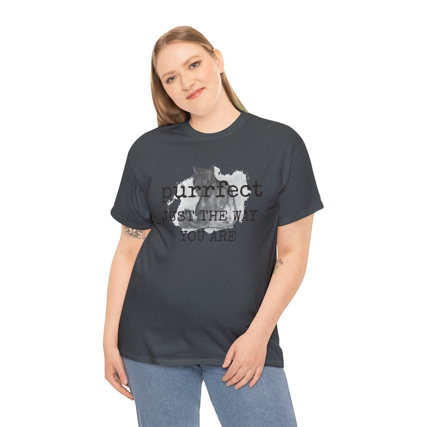 Purrfect Just the Way You Are Cat Tee