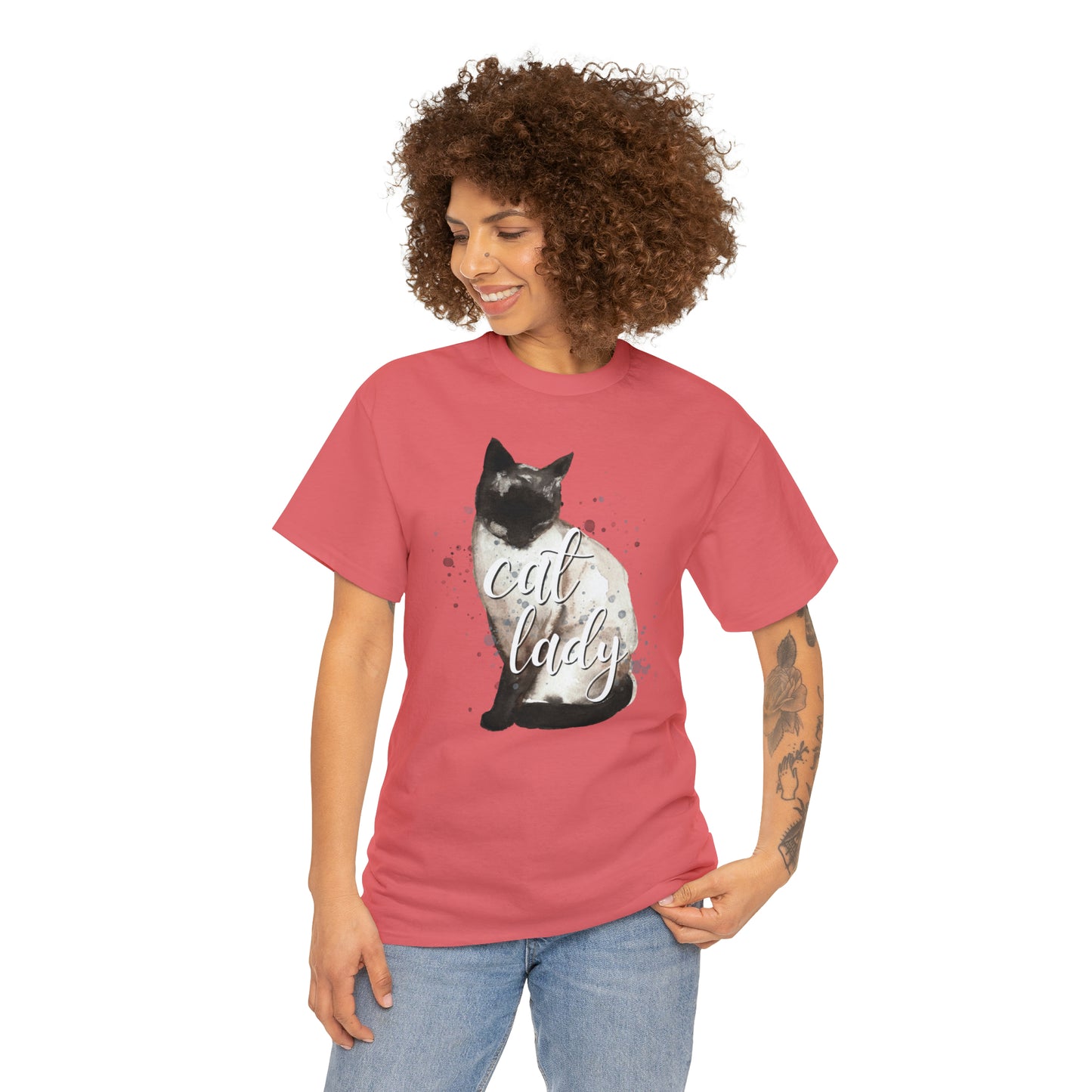 Cat Lady Siamese Tee