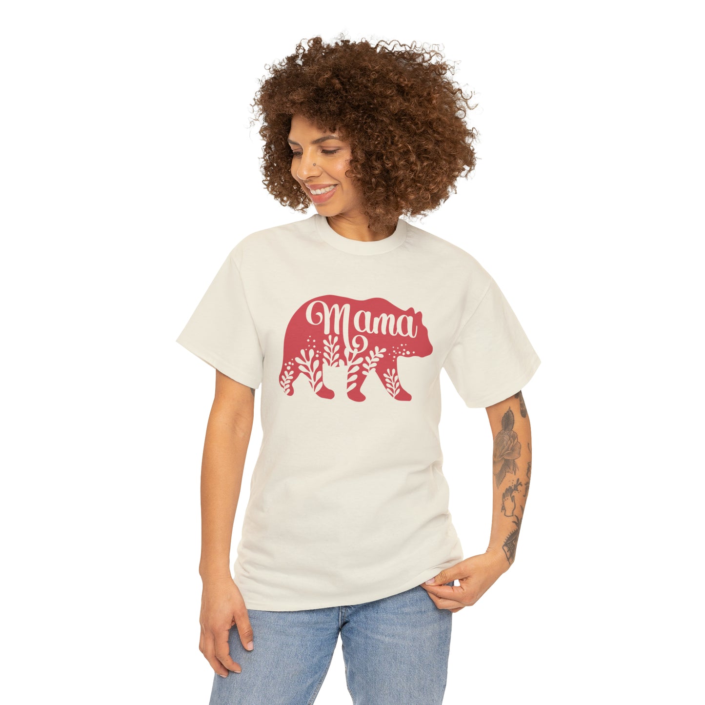 Mama Bear Greenery Tee
