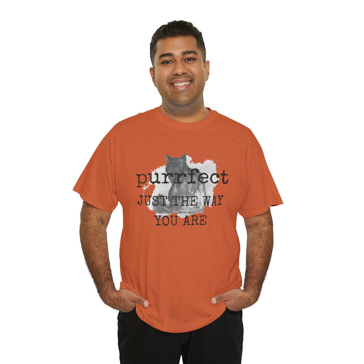 Purrfect Just the Way You Are Cat Tee